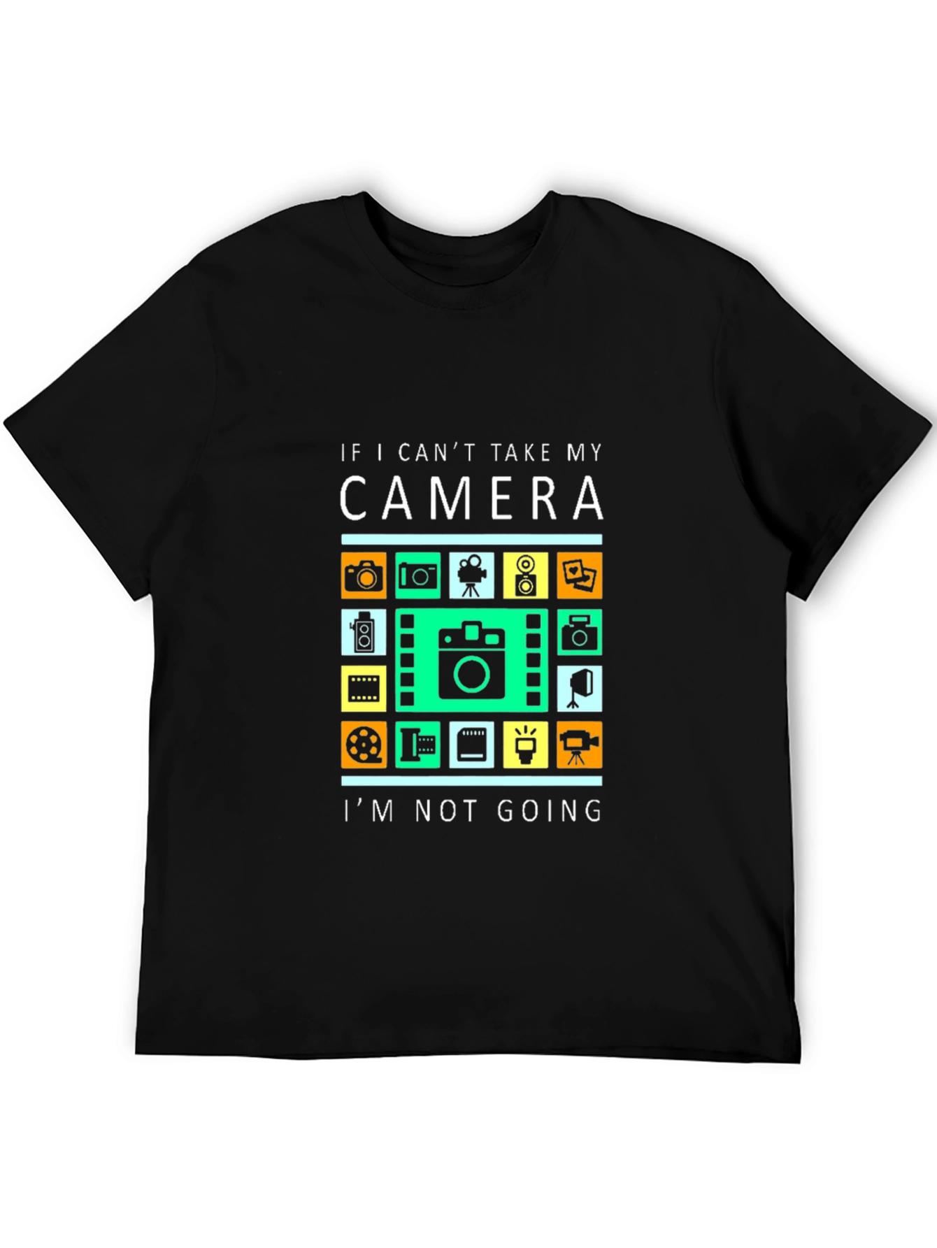 Camera Obsessed Graphic Tee - Photographer T-Shirt