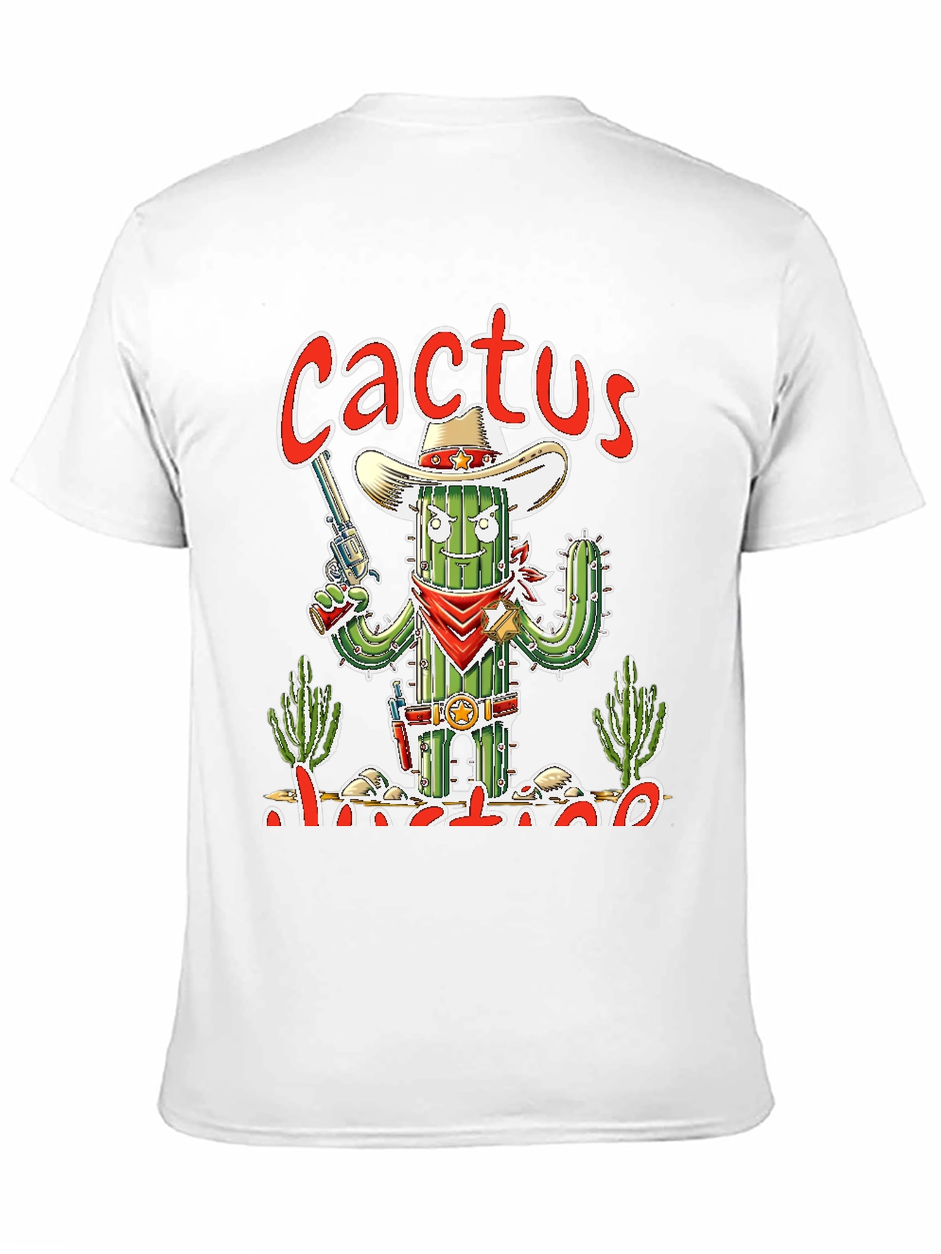 Cactus Outlaw Graphic T-Shirt