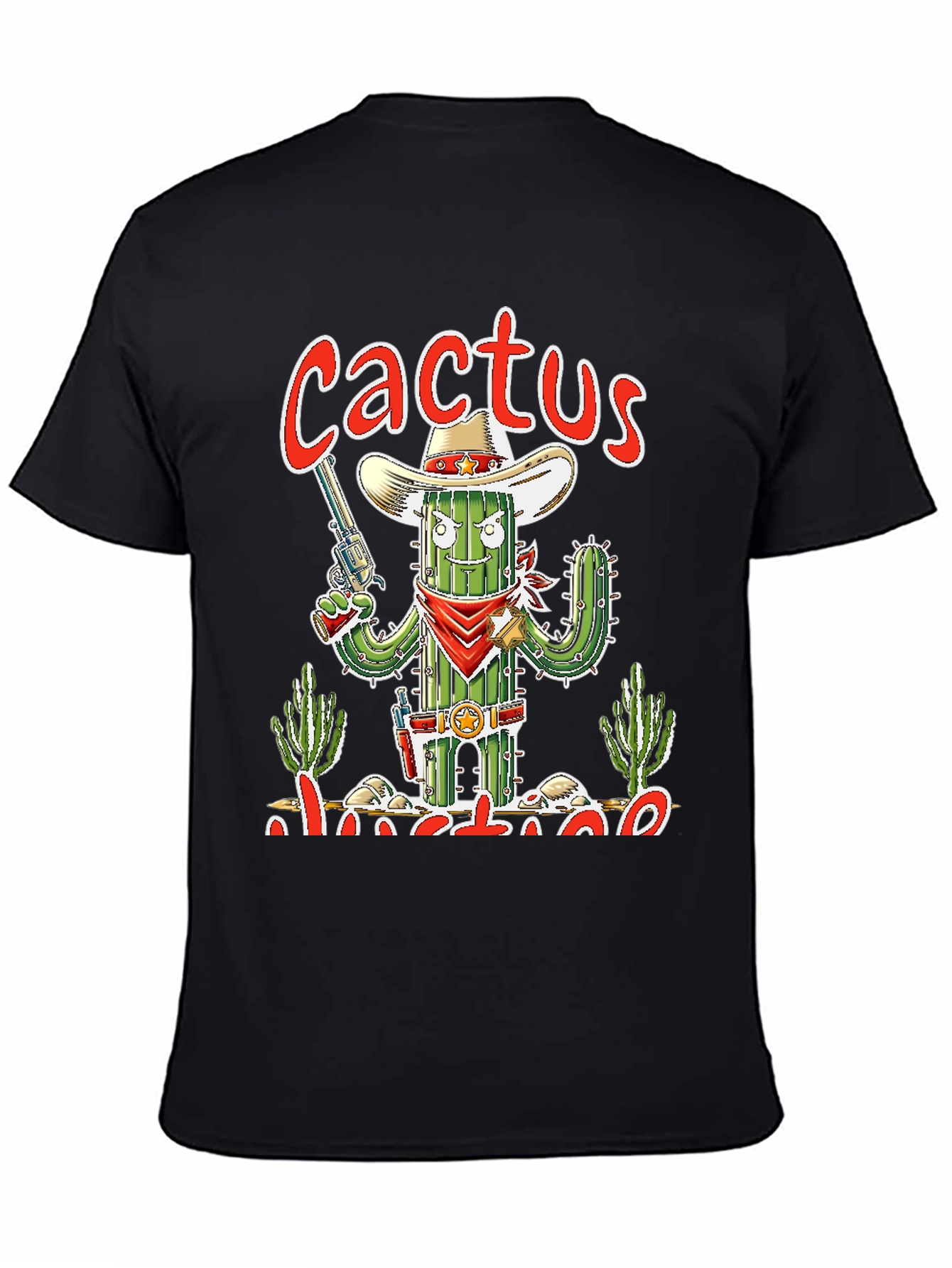Cactus Outlaw Graphic T-Shirt