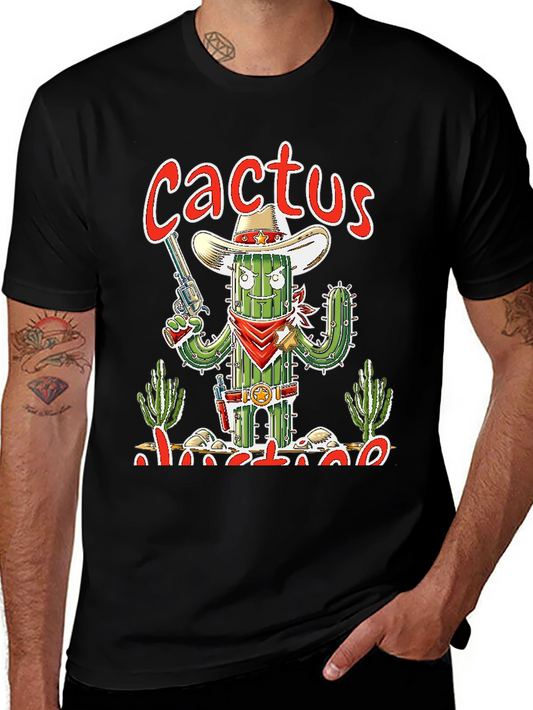 Cactus Outlaw Graphic T-Shirt