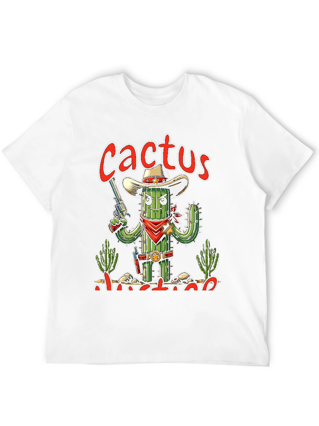 Cactus Outlaw Graphic T-Shirt