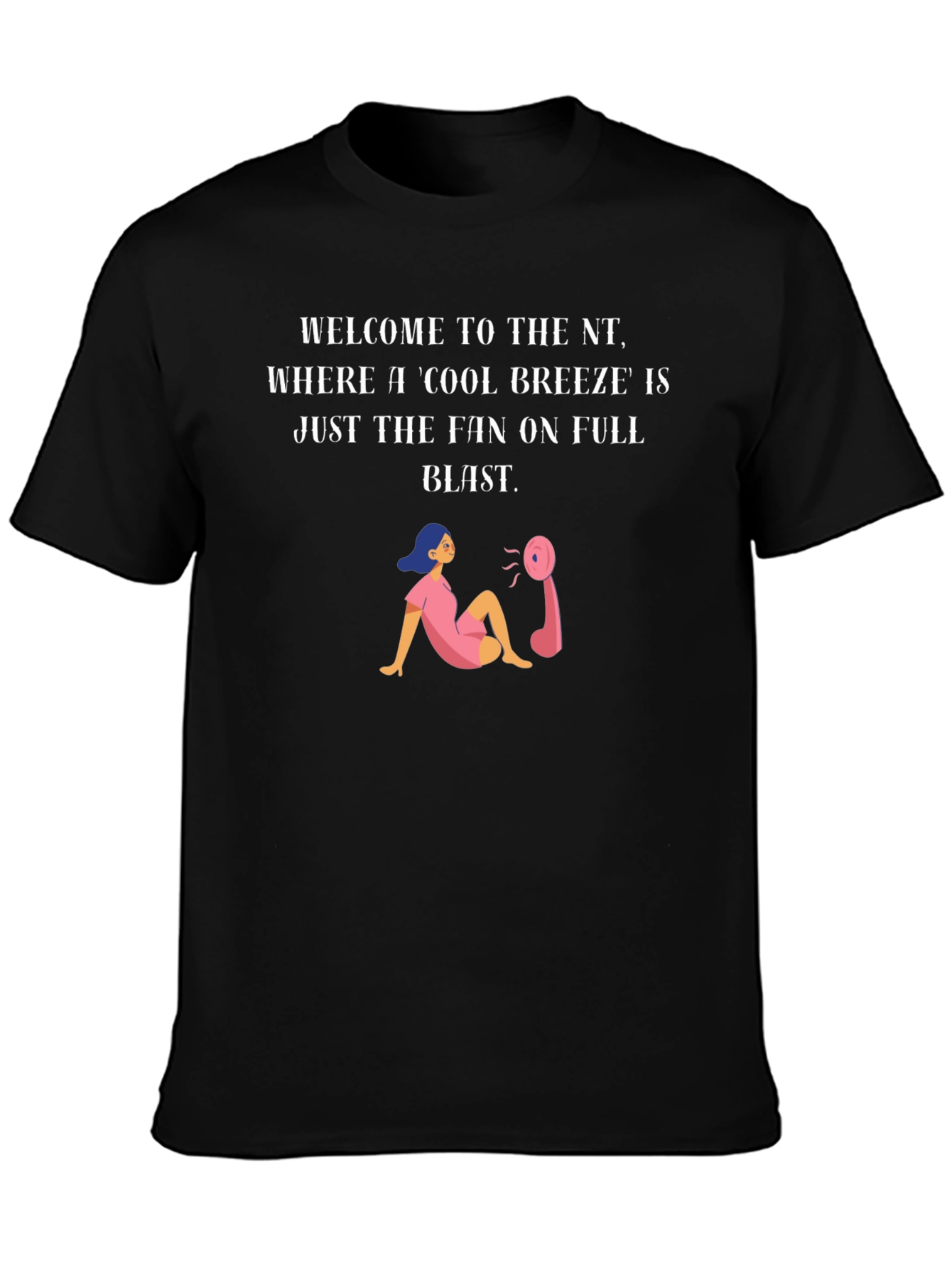 Welcome to the NT T-Shirt - Cool Fan Design
