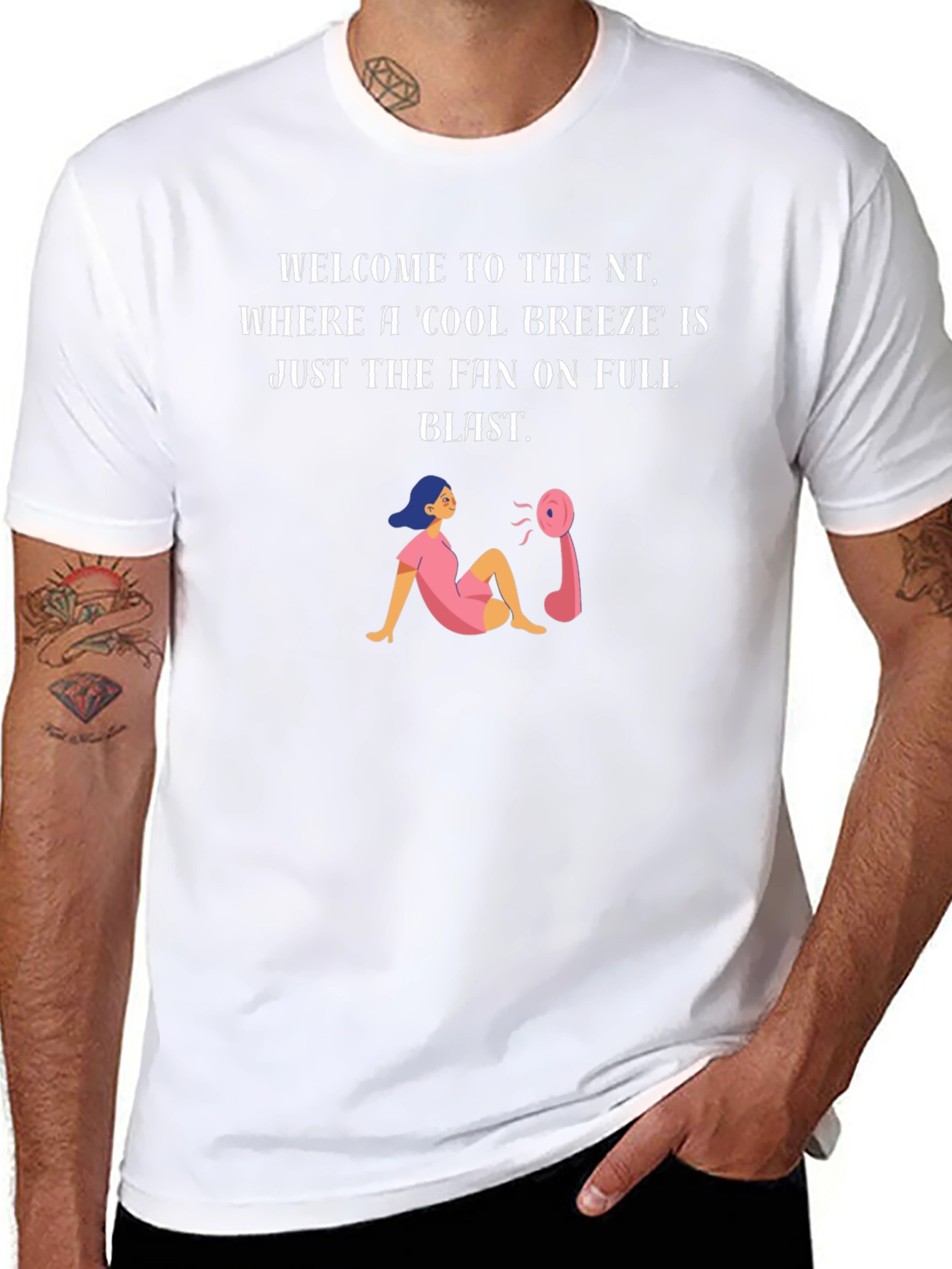 Welcome to the NT T-Shirt - Cool Fan Design