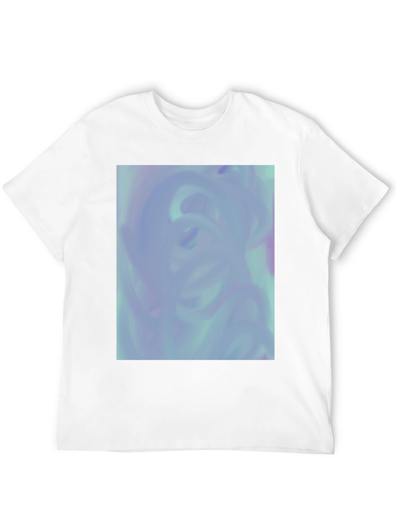 Abstract Swirl T-Shirt - Modern Art Tee