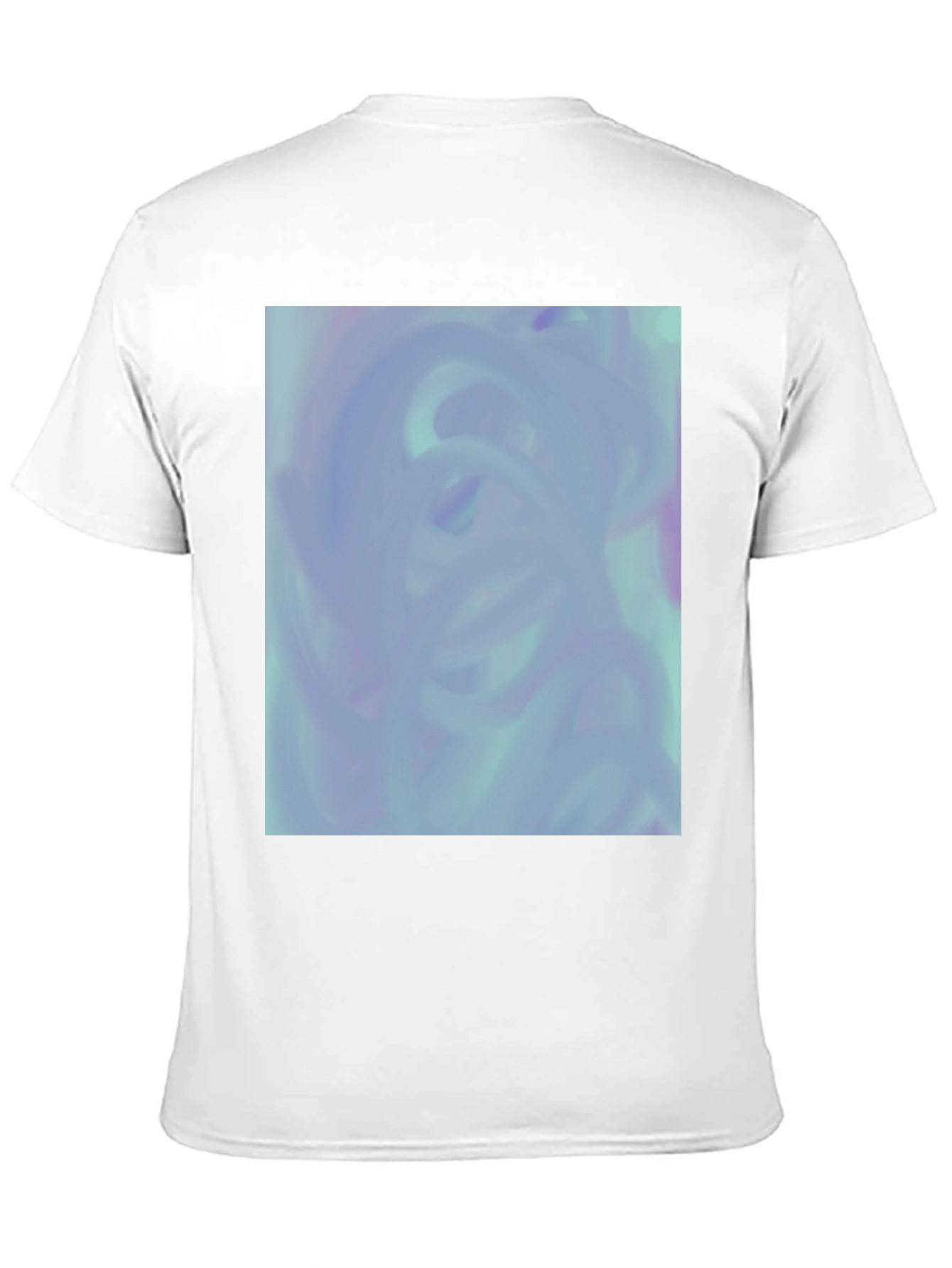 Abstract Swirl T-Shirt - Modern Art Tee