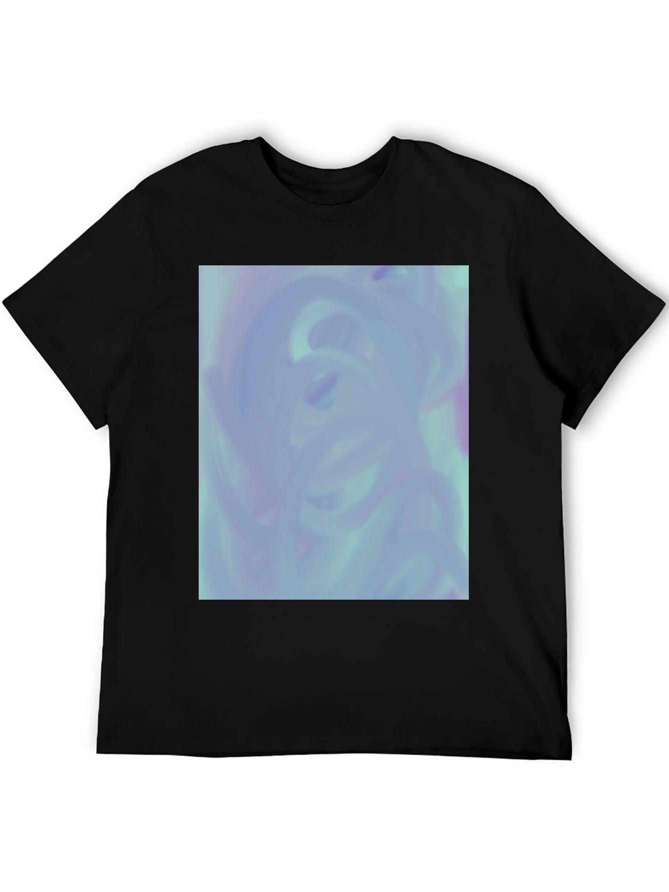 Abstract Swirl T-Shirt - Modern Art Tee