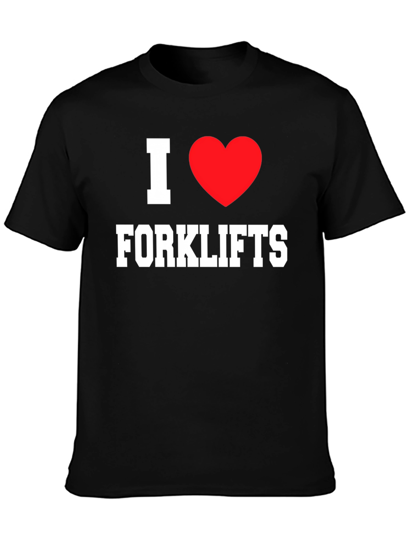 I Heart Forklifts T-Shirt - Bold Statement Tee