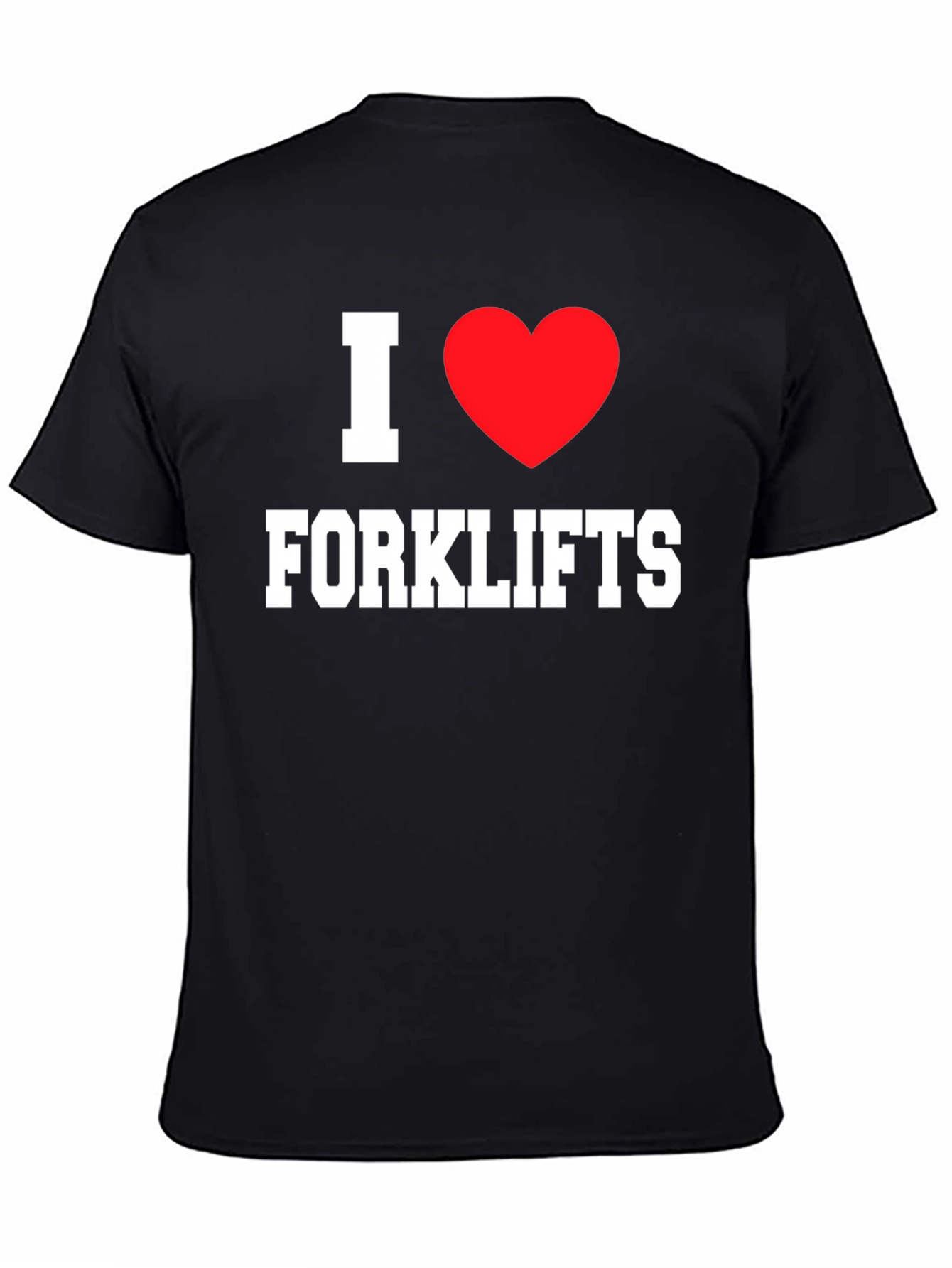 I Heart Forklifts T-Shirt - Bold Statement Tee