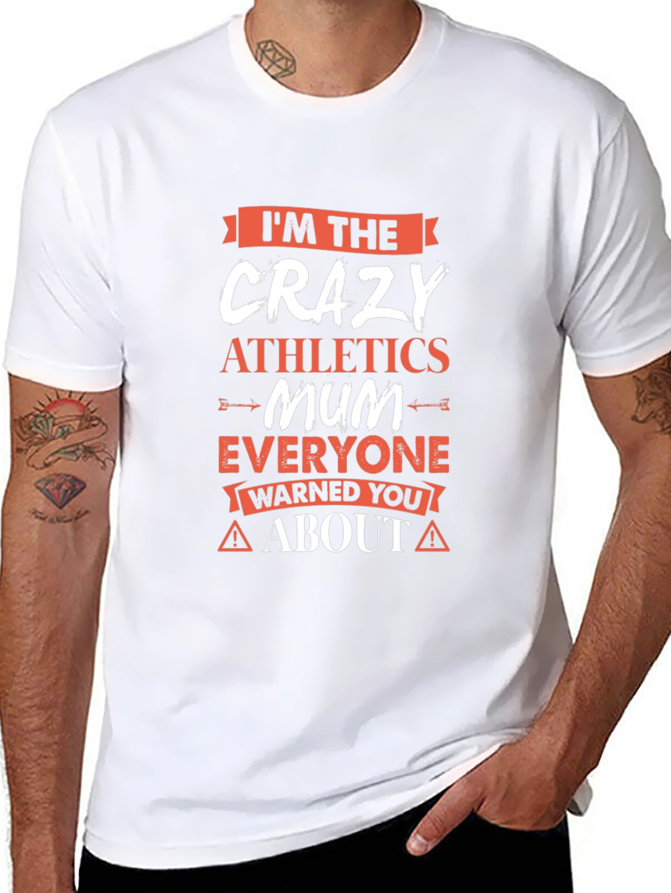 Crazy Athletics Mum Graphic Tee