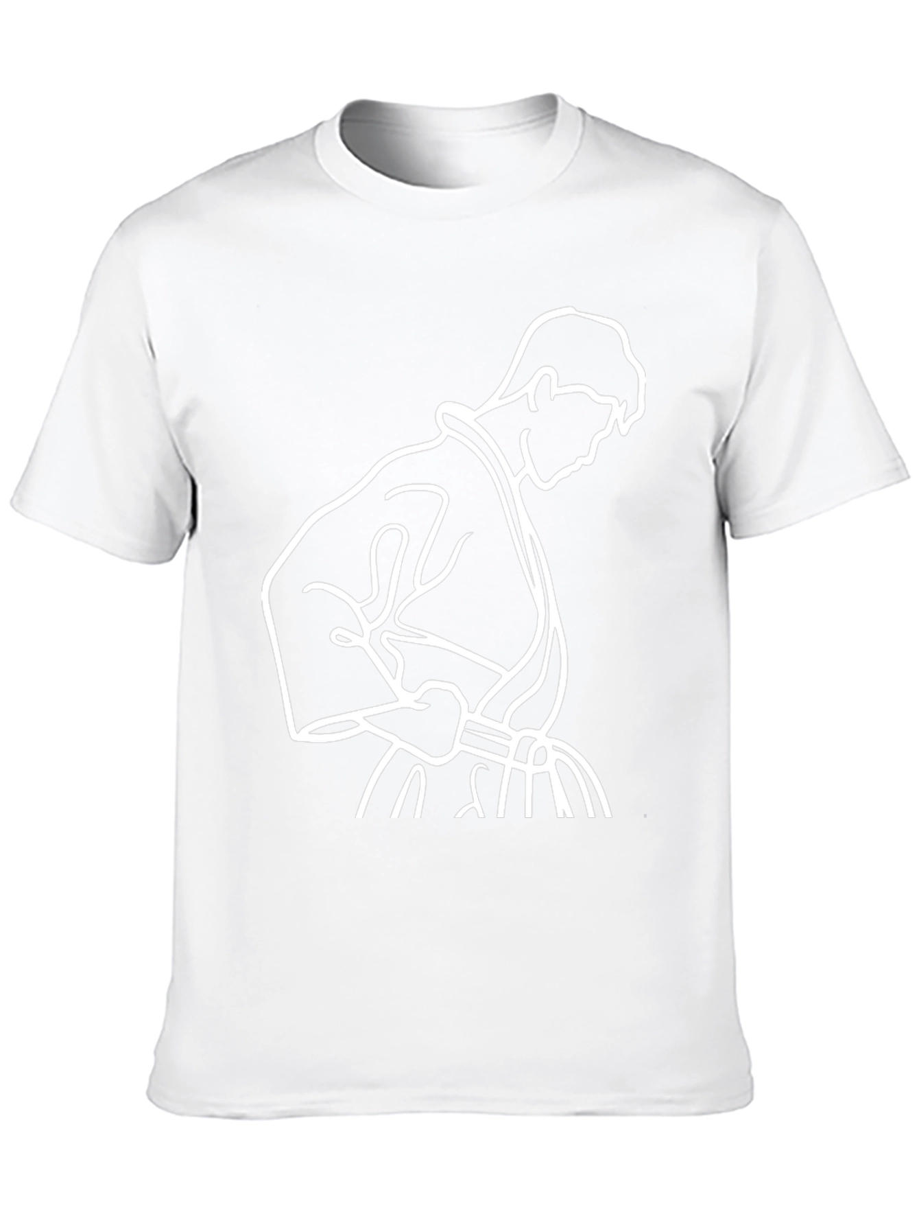 Karate Pose Graphic Tee - Black
