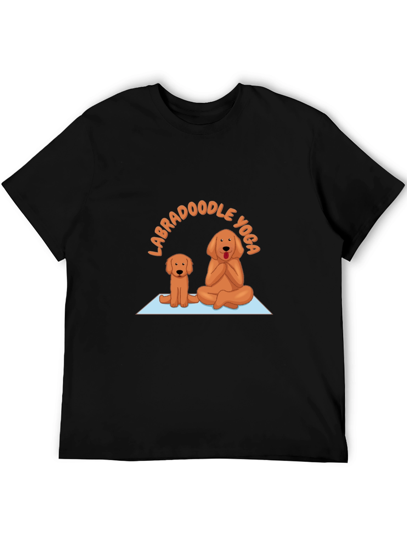 Labradoodle Yoga Graphic T-Shirt