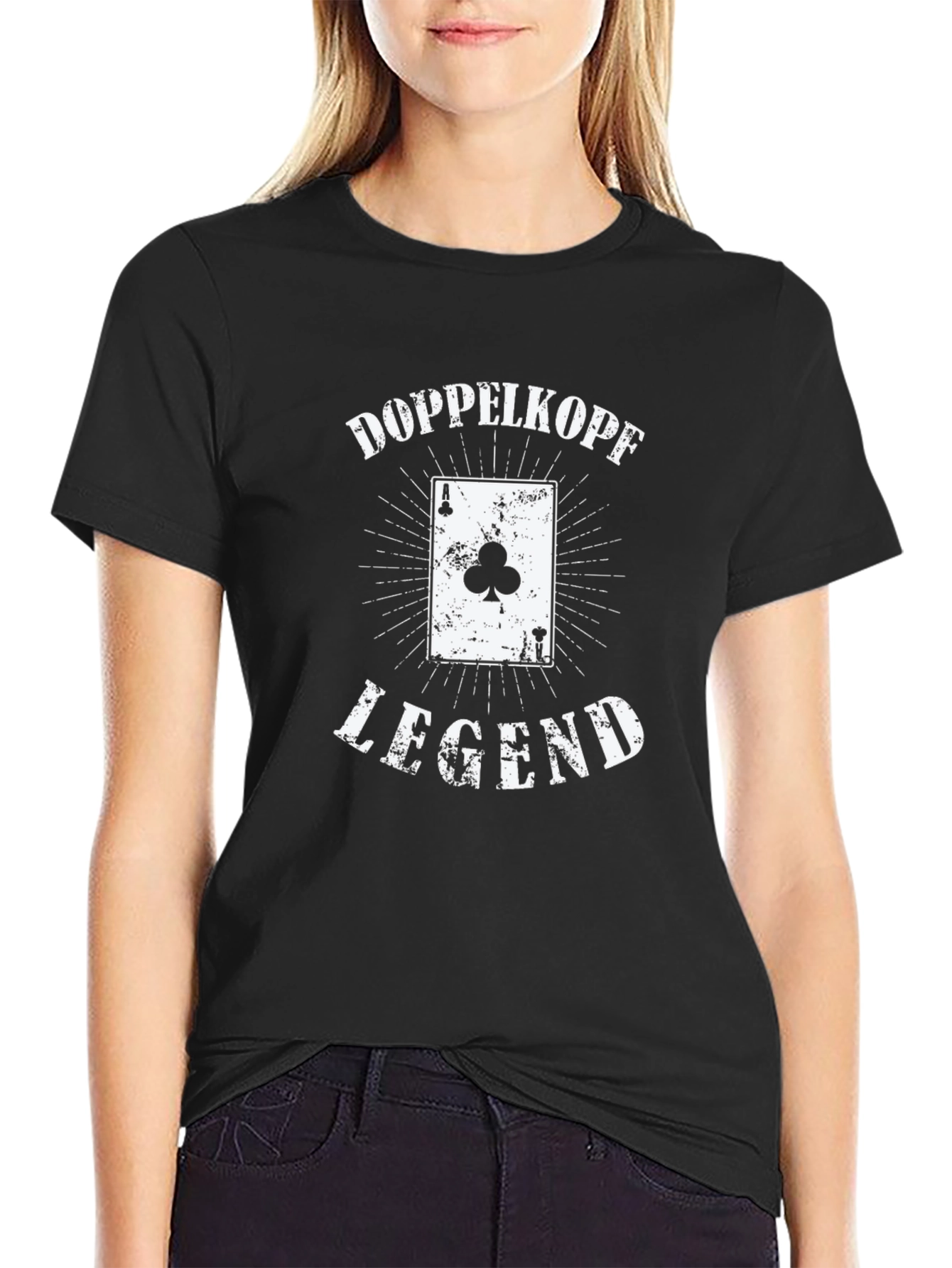 Doppelkopf Legend T-Shirt - Ace of Clubs