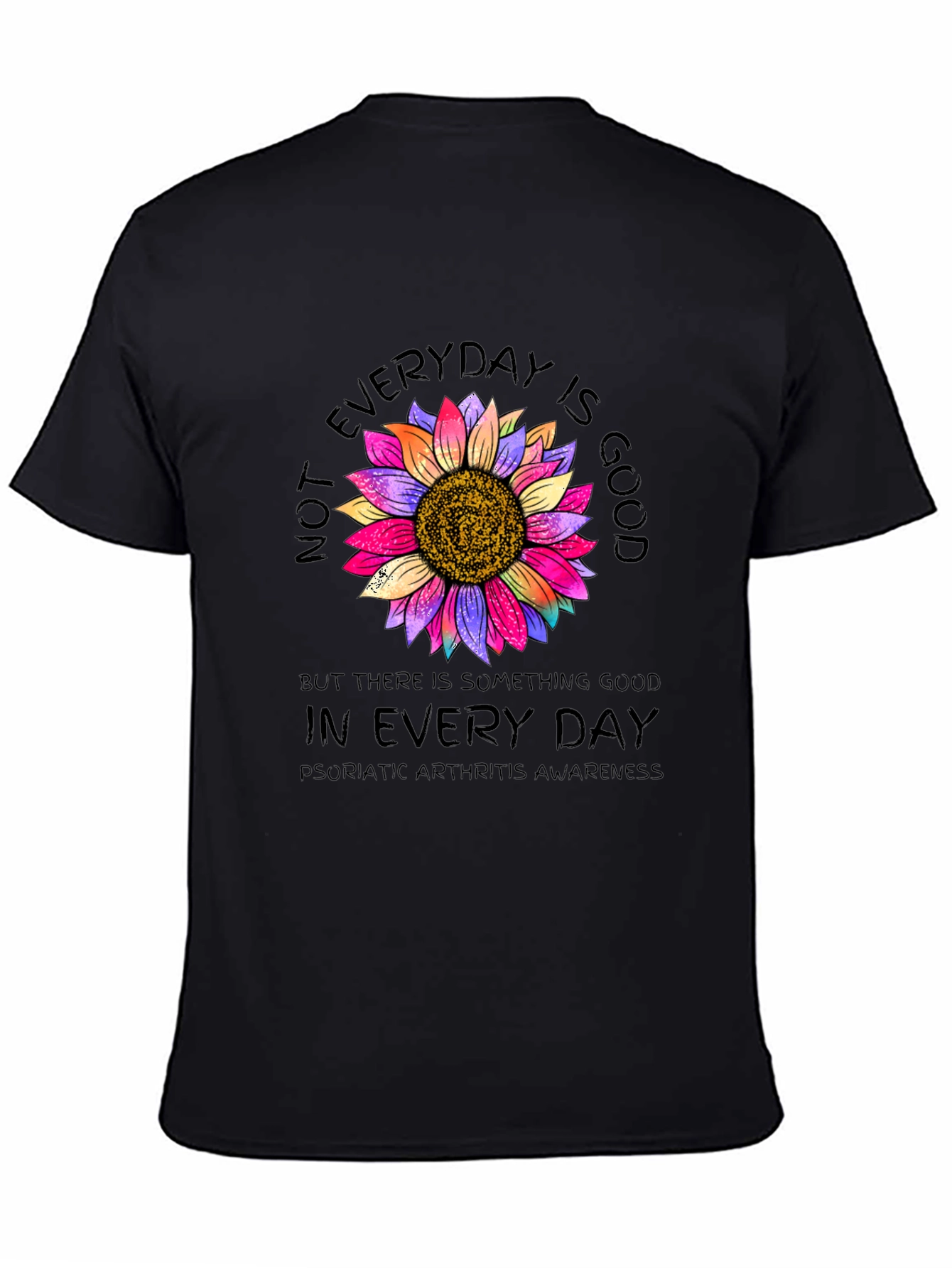 Psoriatic Arthritis Awareness Sunflower T-Shirt