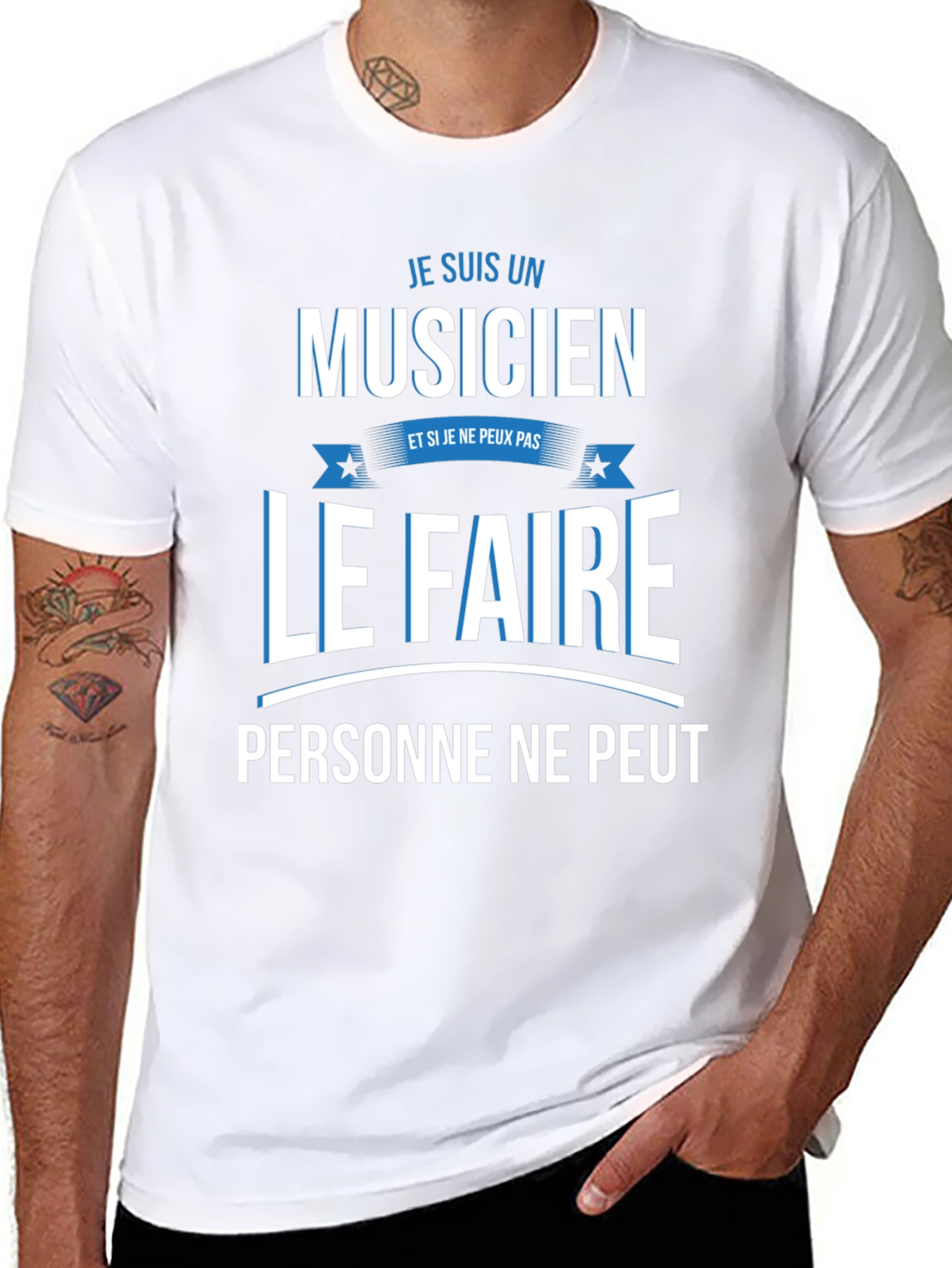 Musician T-Shirt - French Humor Tee