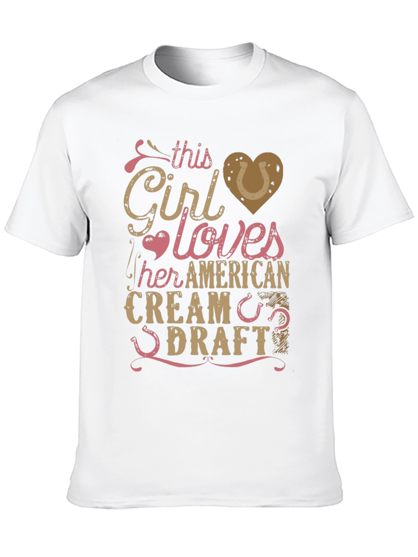 American Cream Draft Girls T-Shirt