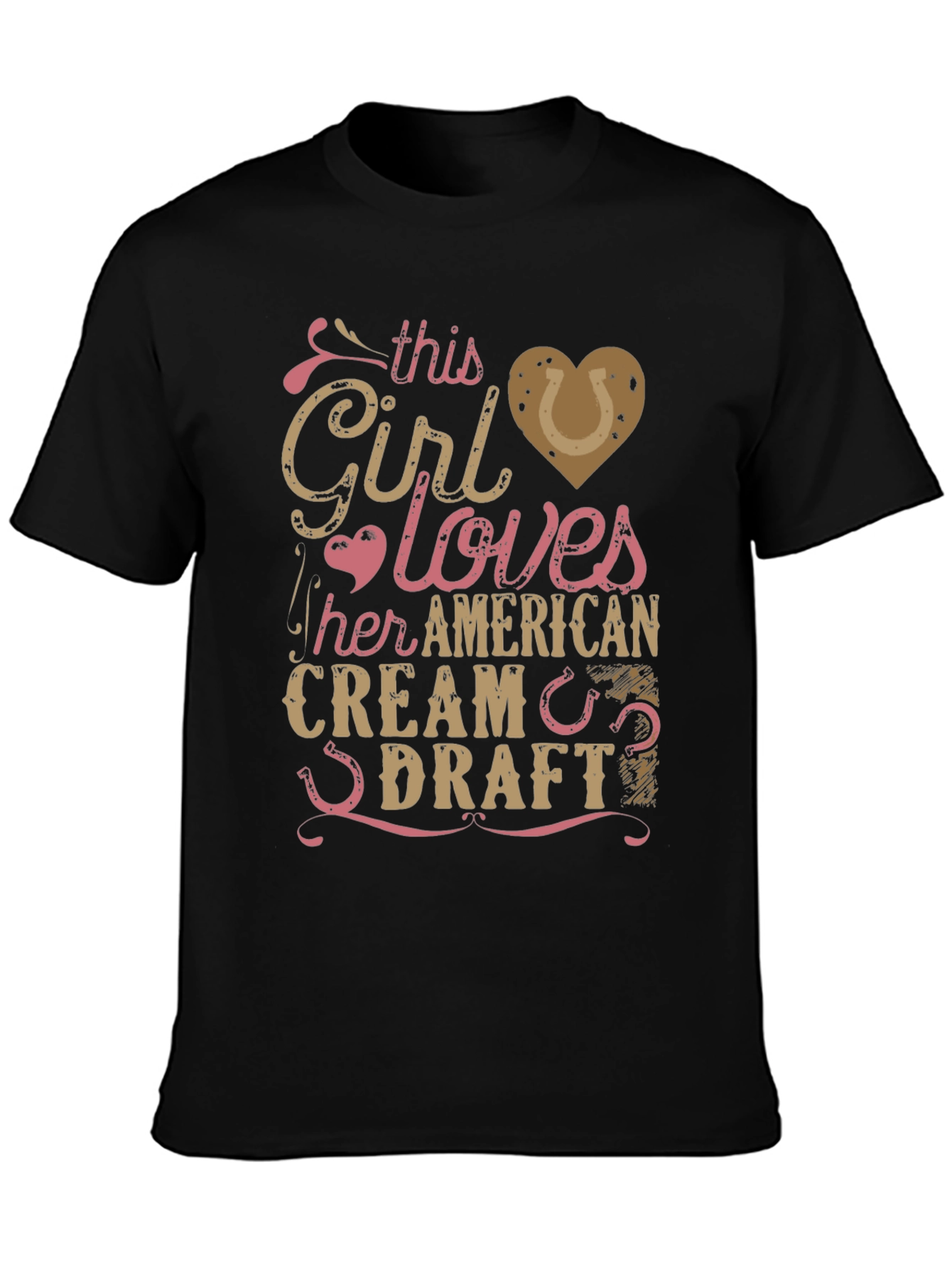 American Cream Draft Girls T-Shirt
