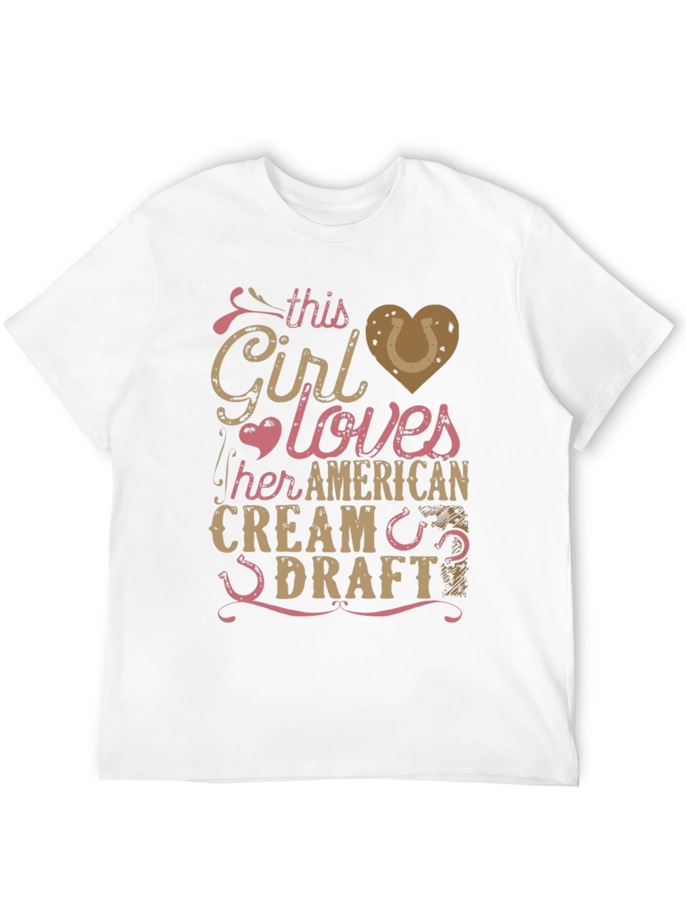 American Cream Draft Girls T-Shirt
