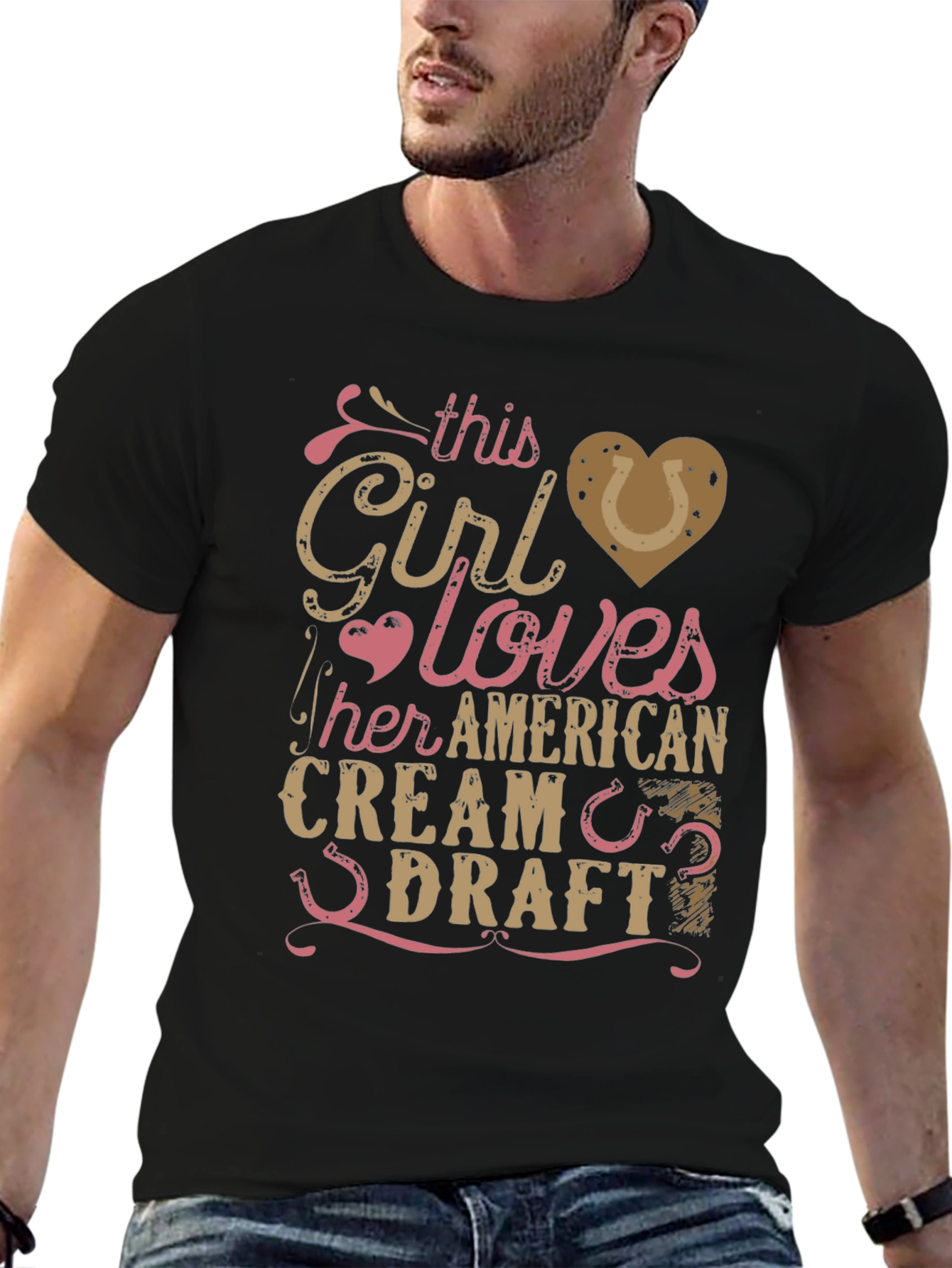 American Cream Draft Girls T-Shirt