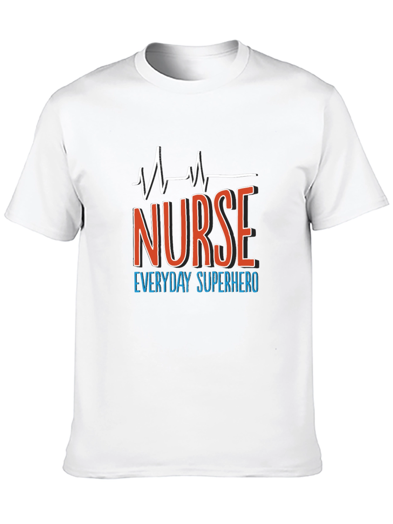 Nurse Superhero T-Shirt - Black