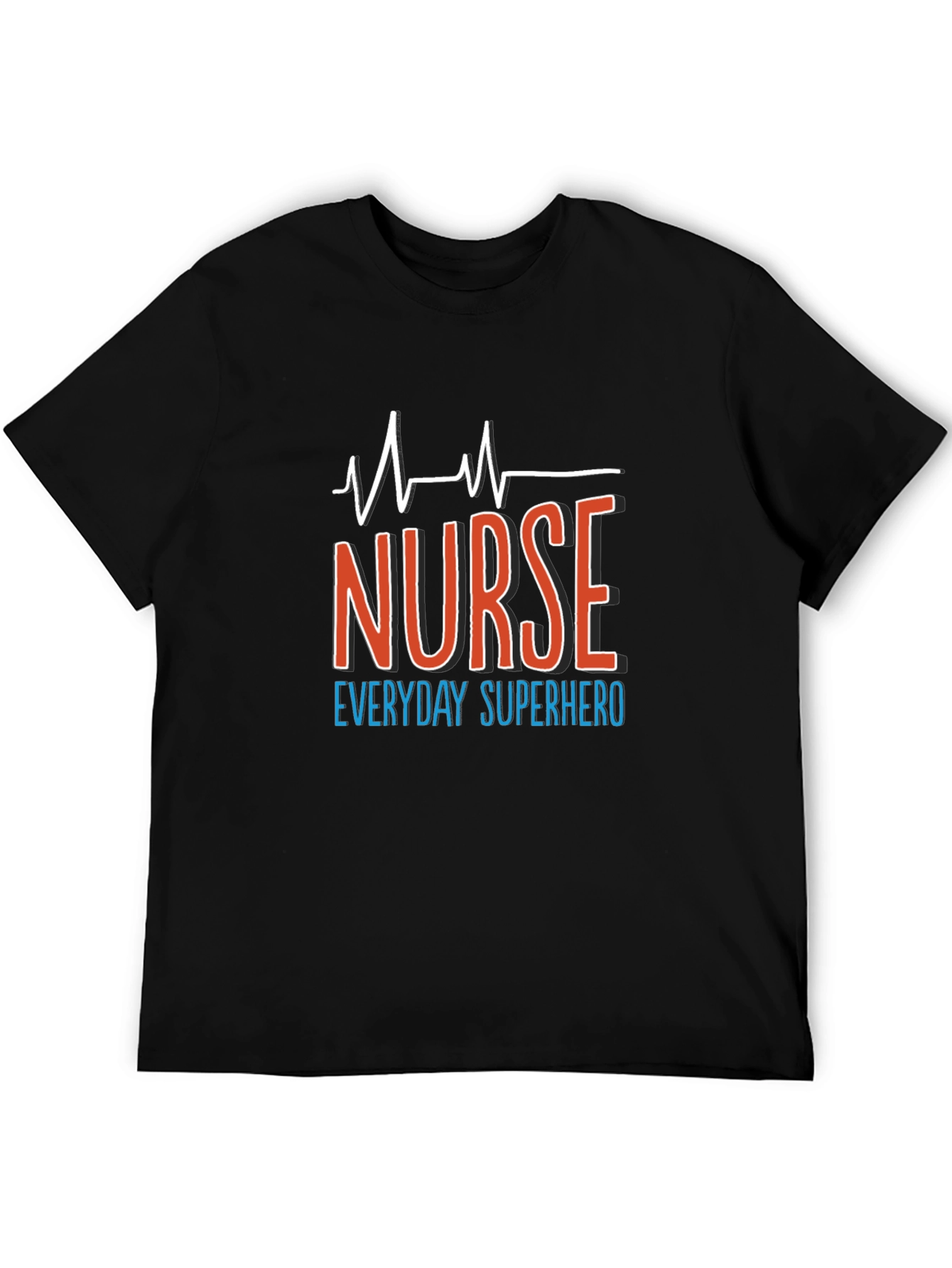 Nurse Superhero T-Shirt - Black