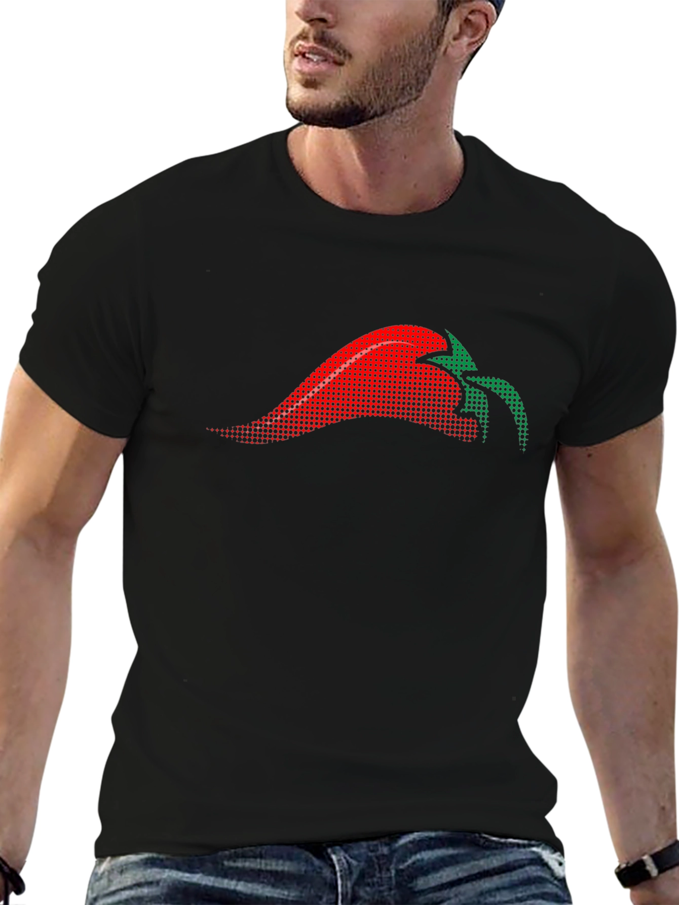 Red Hot Chili Pepper Graphic T-Shirt - Cool Design