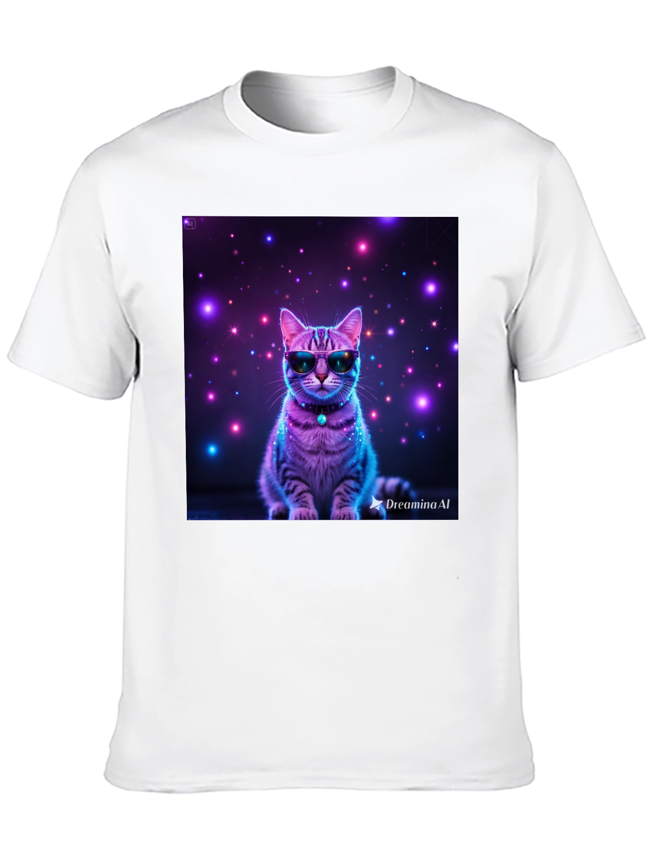 Cool Cat T-Shirt - Galaxy Style