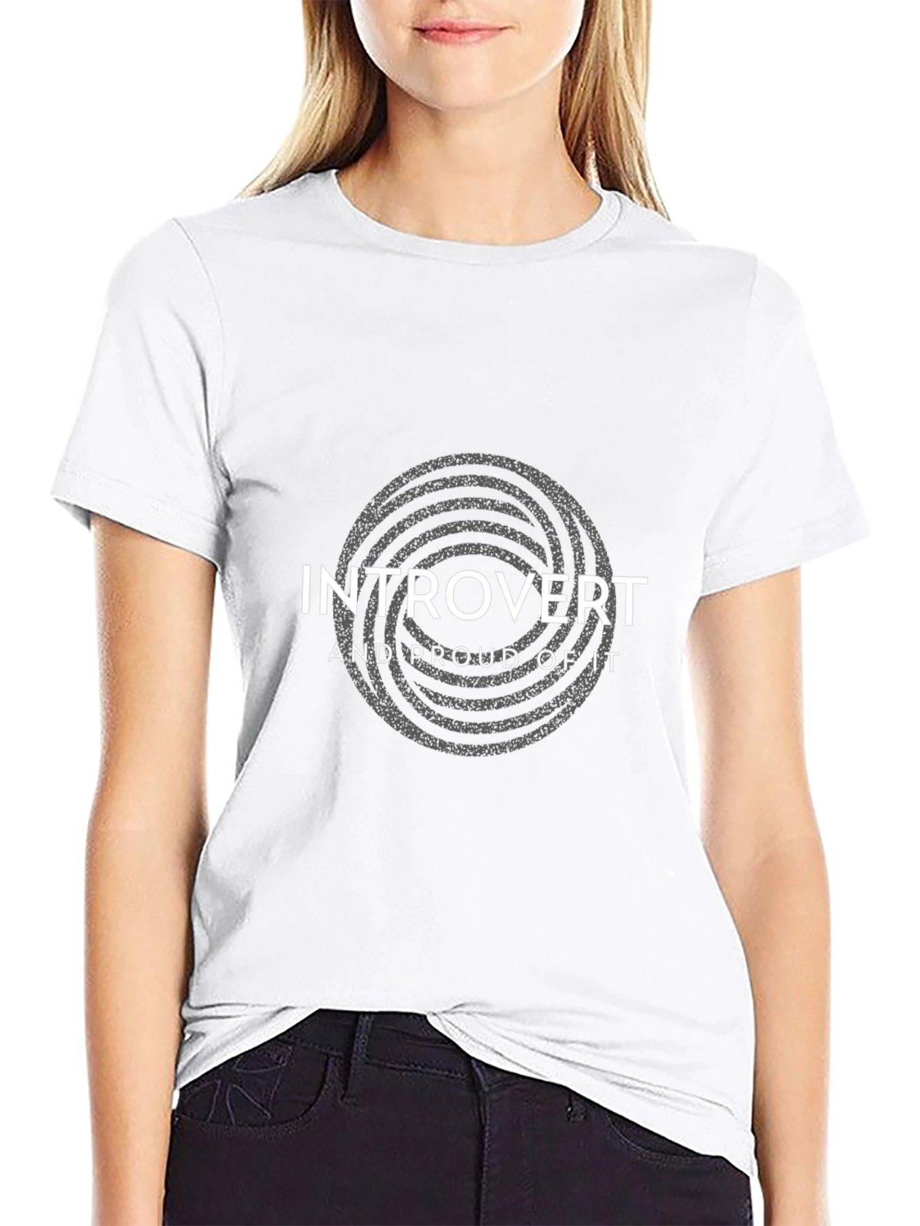 Introvert Pride T-Shirt - Black Cotton Tee