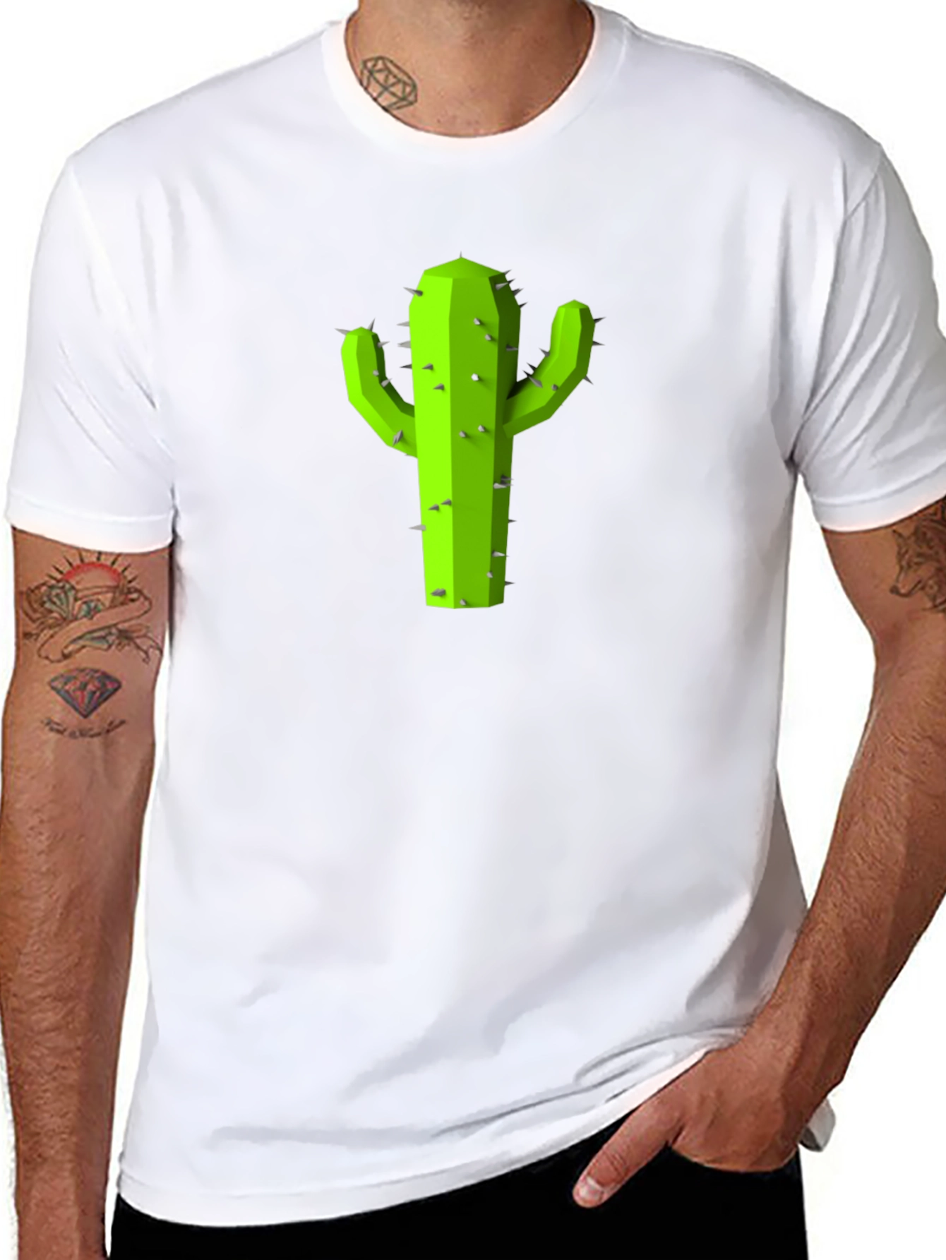 Cactus Graphic Tee - Cool Desert Style