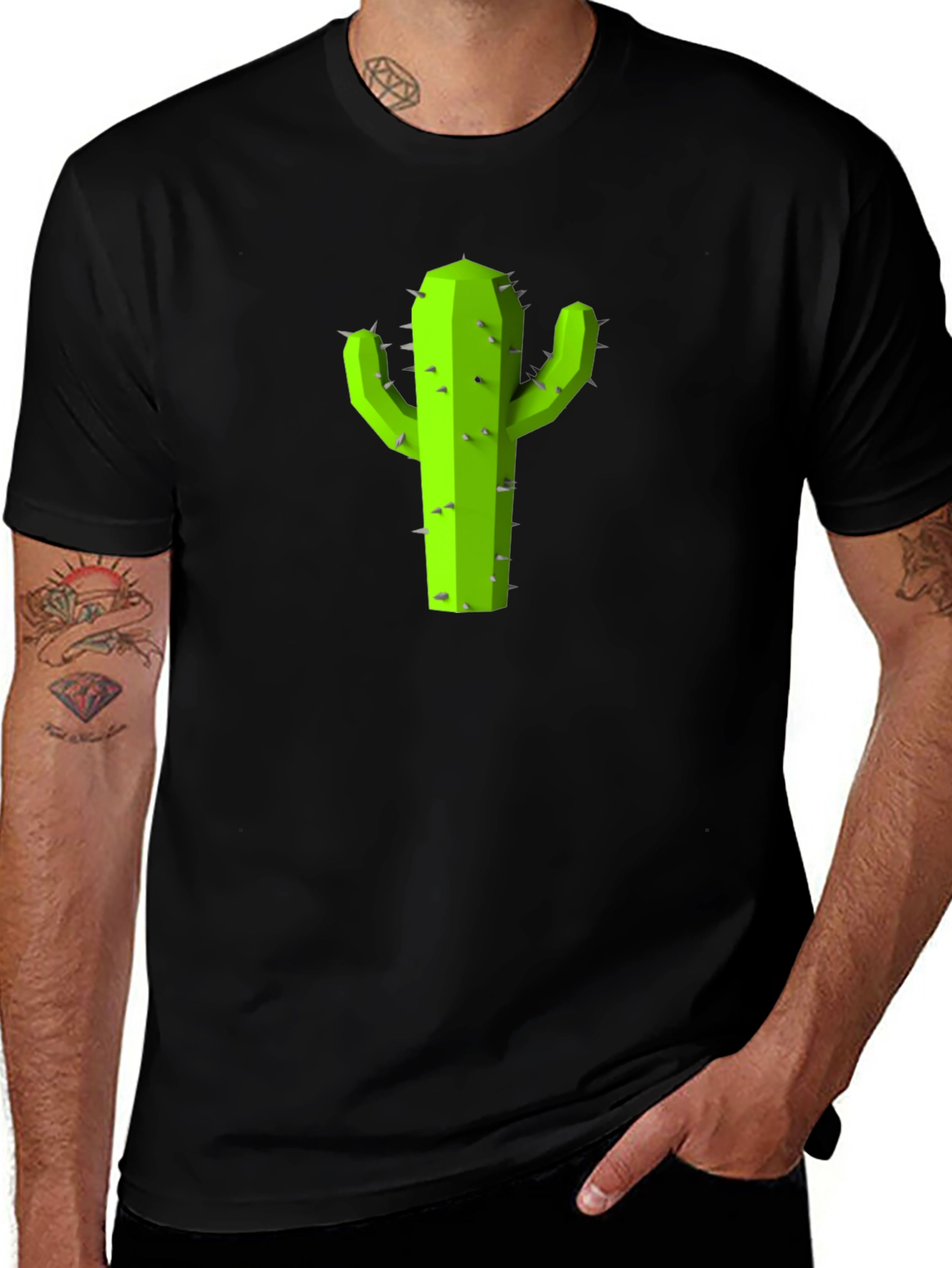 Cactus Graphic Tee - Cool Desert Style