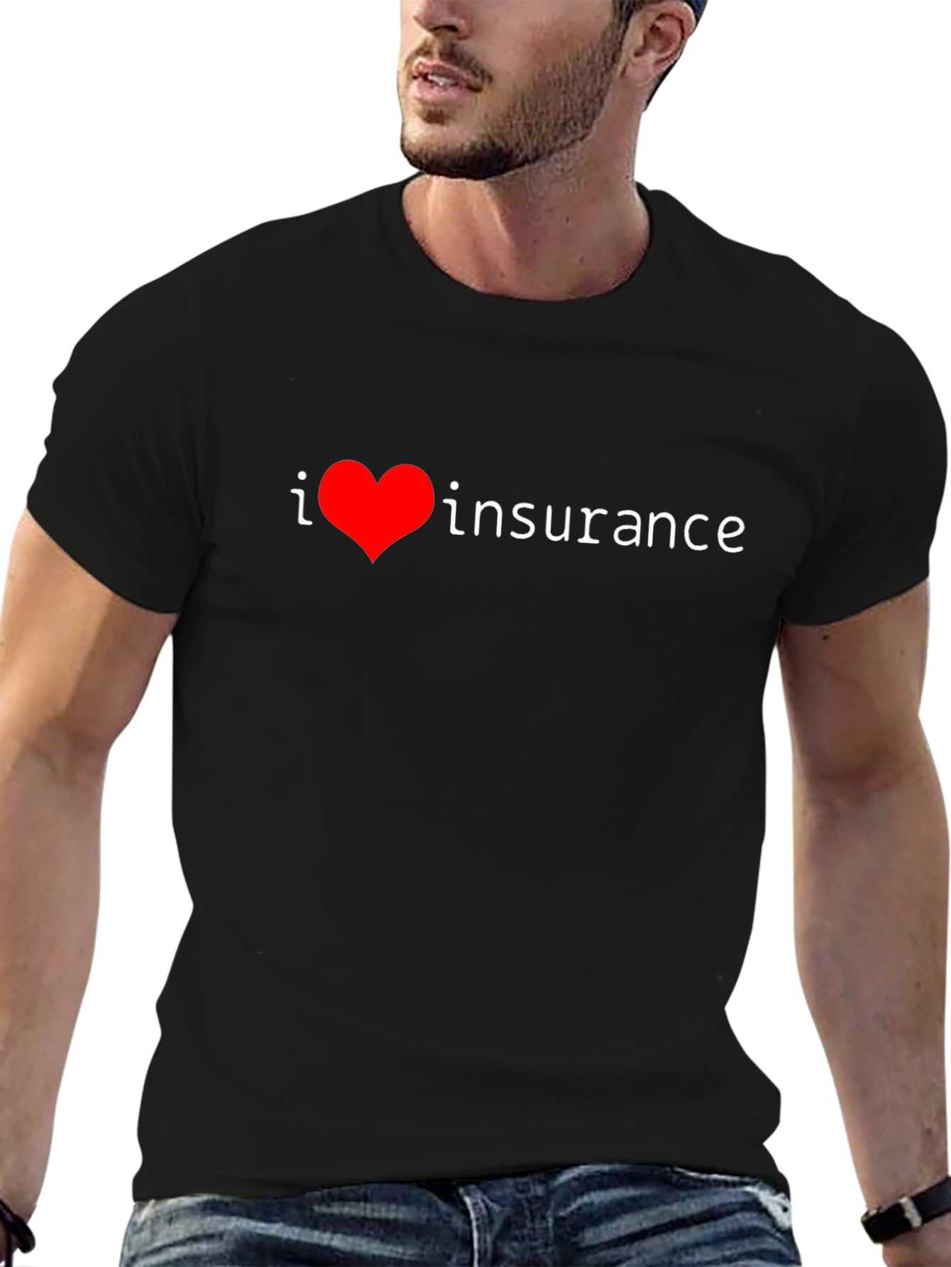 I Heart Insurance T-Shirt - Novelty Apparel