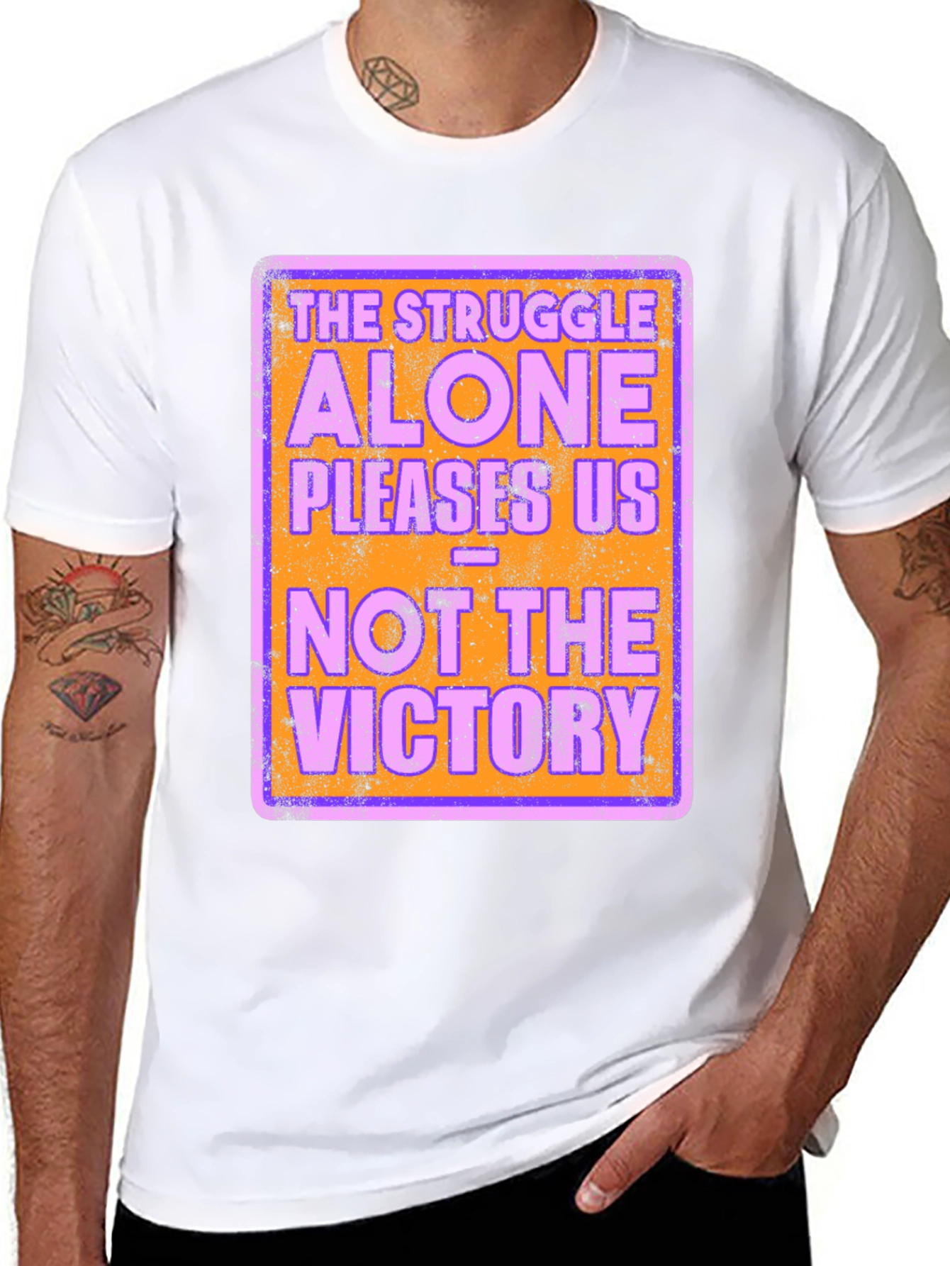 The Struggle Alone Pleases Us Graphic Tee