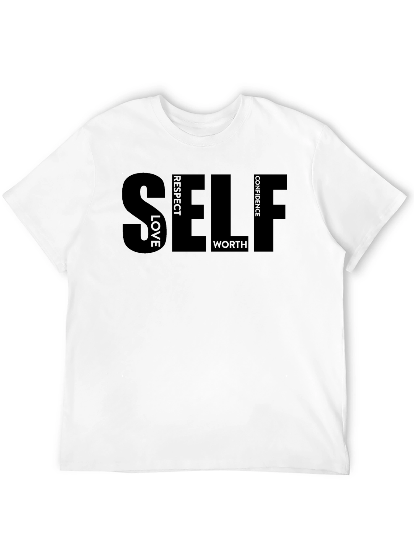 Self Love Respect & Confidence T-Shirt - Black
