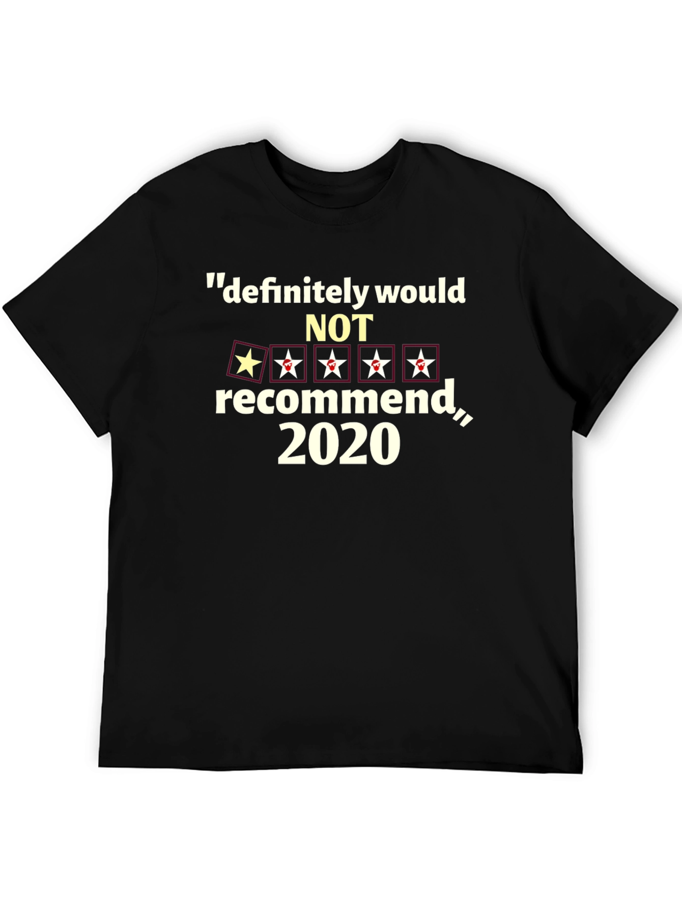 2020 One Star Review Graphic Tee