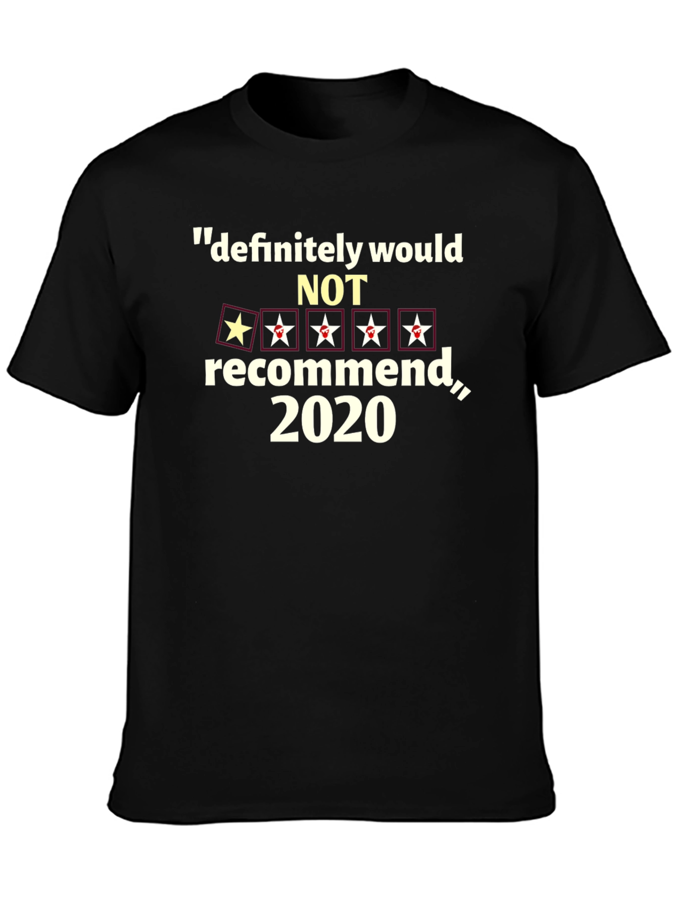 2020 One Star Review Graphic Tee