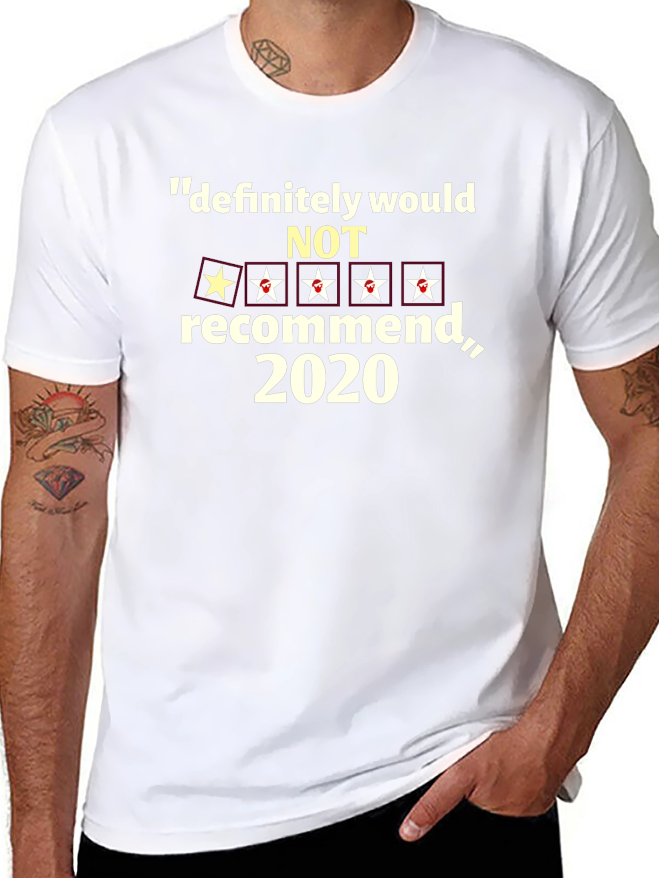 2020 One Star Review Graphic Tee