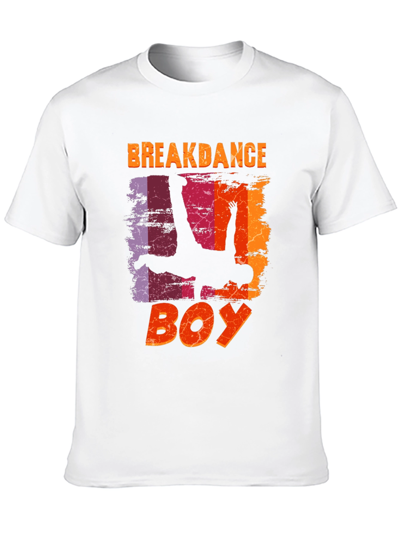 Breakdance Boy Graphic Tee - Unique Design