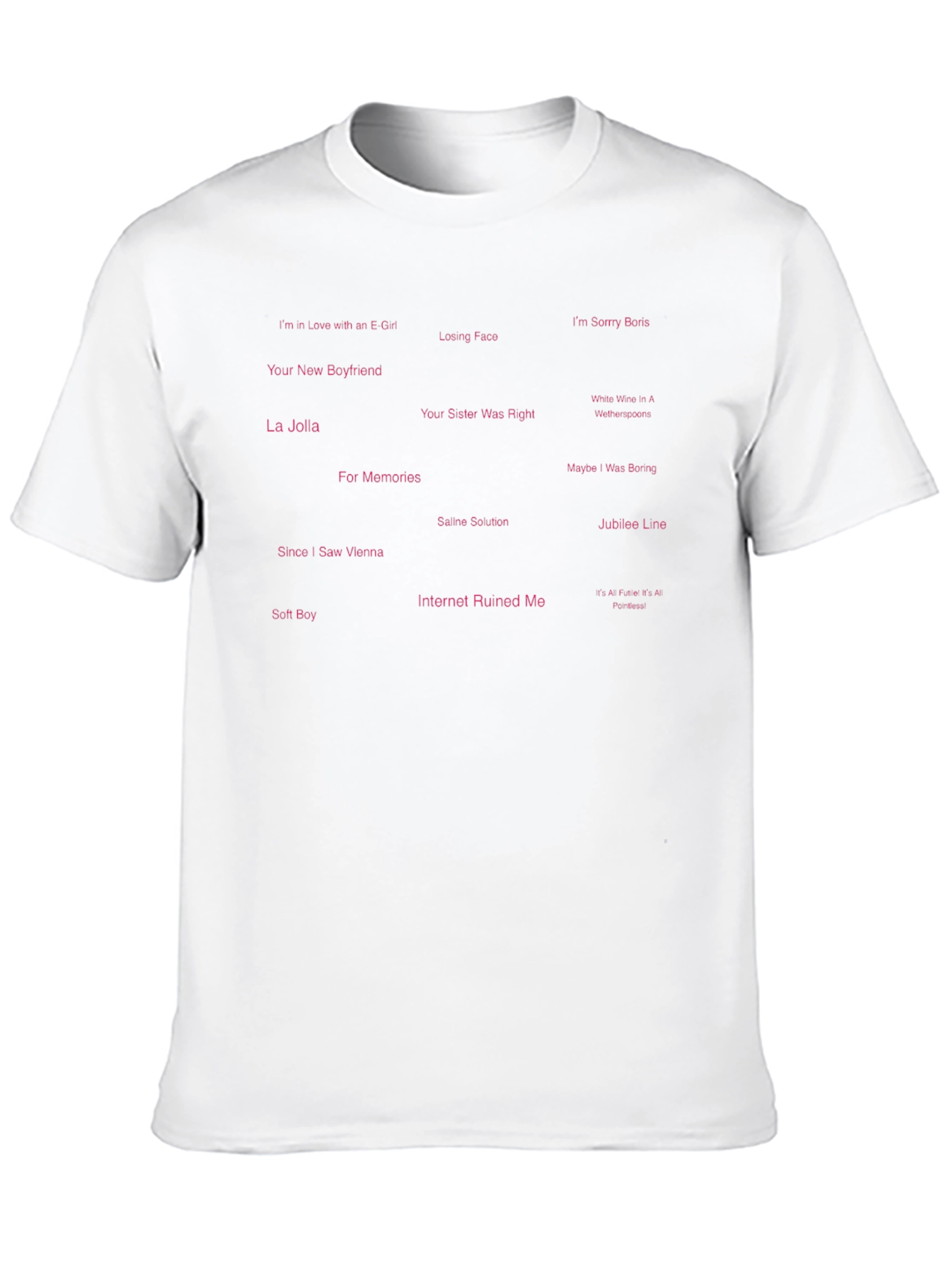 Sad Boy Aesthetic T-Shirt