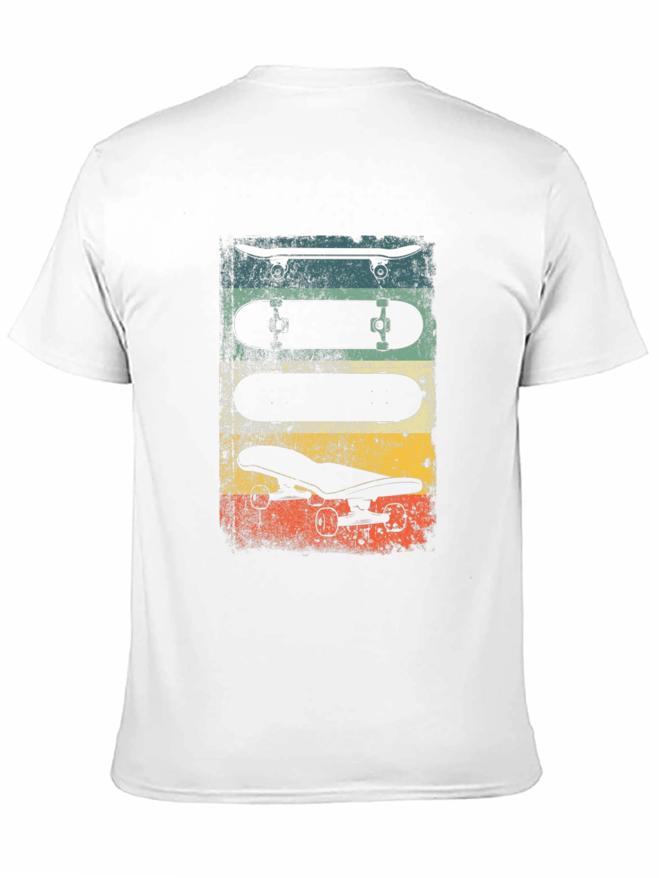 Retro Skateboard Tee - Cool Graphic T-Shirt