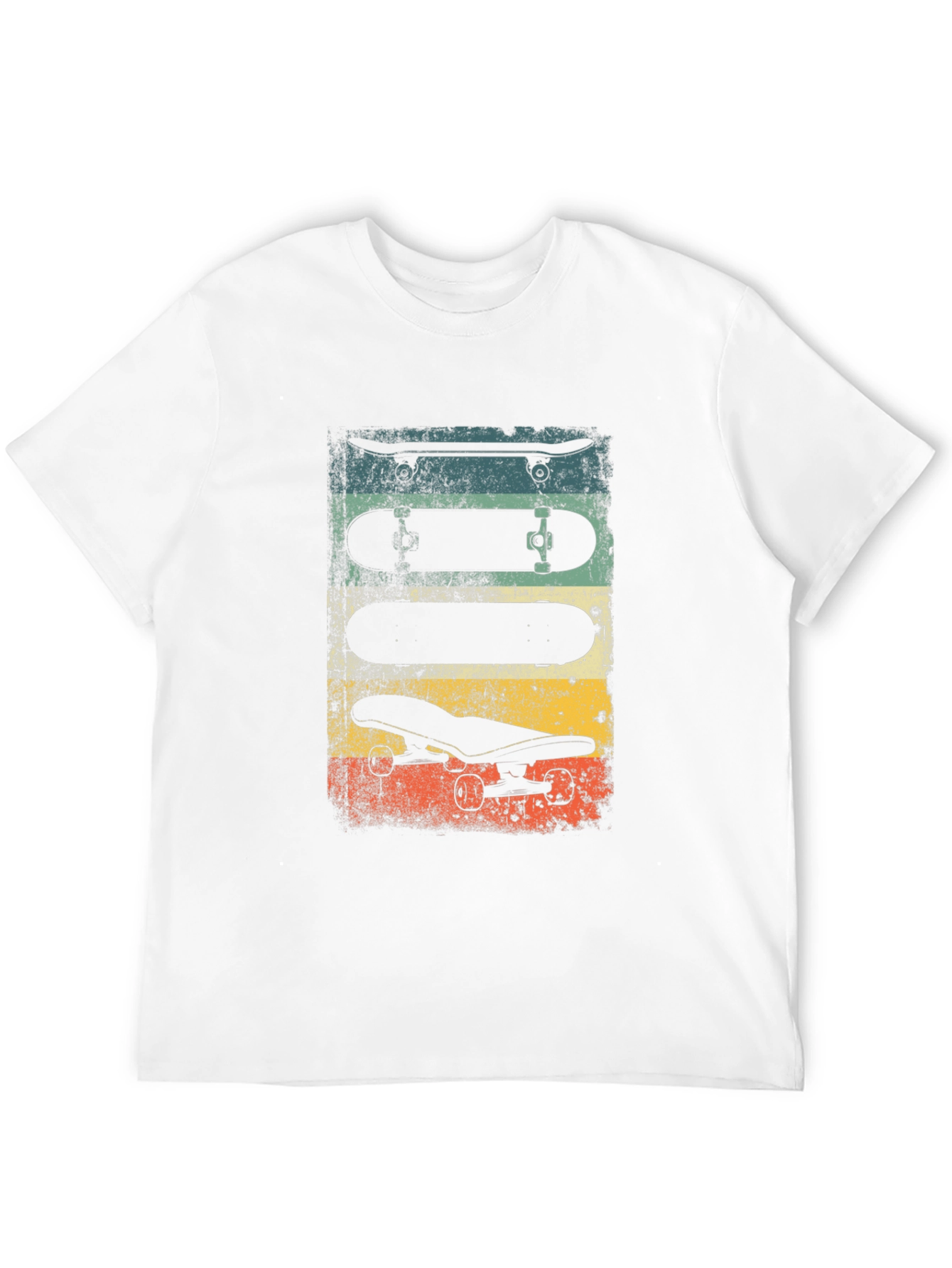 Retro Skateboard Tee - Cool Graphic T-Shirt