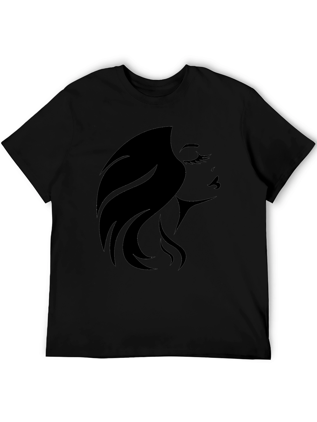 Black Woman Silhouette Graphic Tee