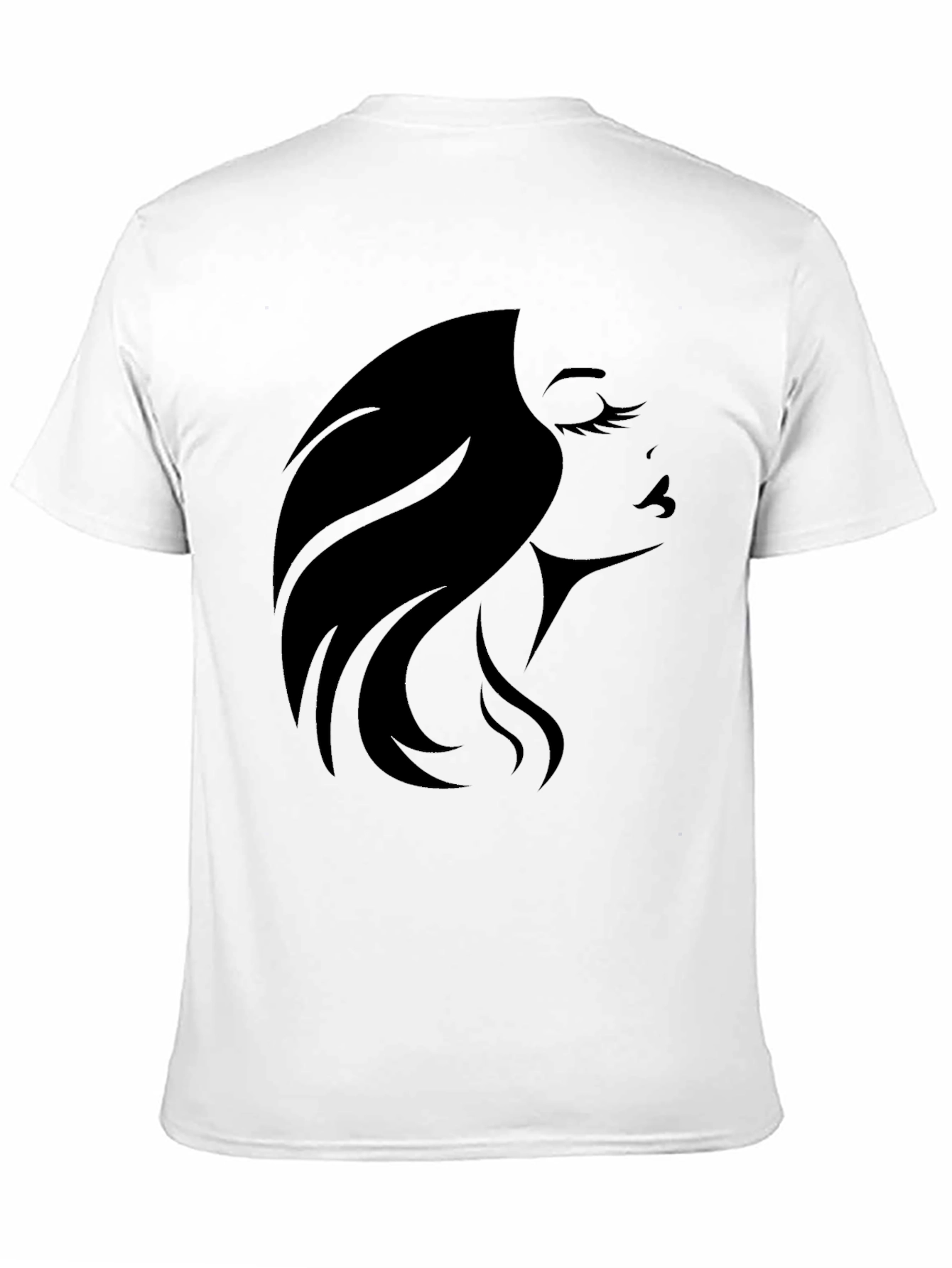 Black Woman Silhouette Graphic Tee