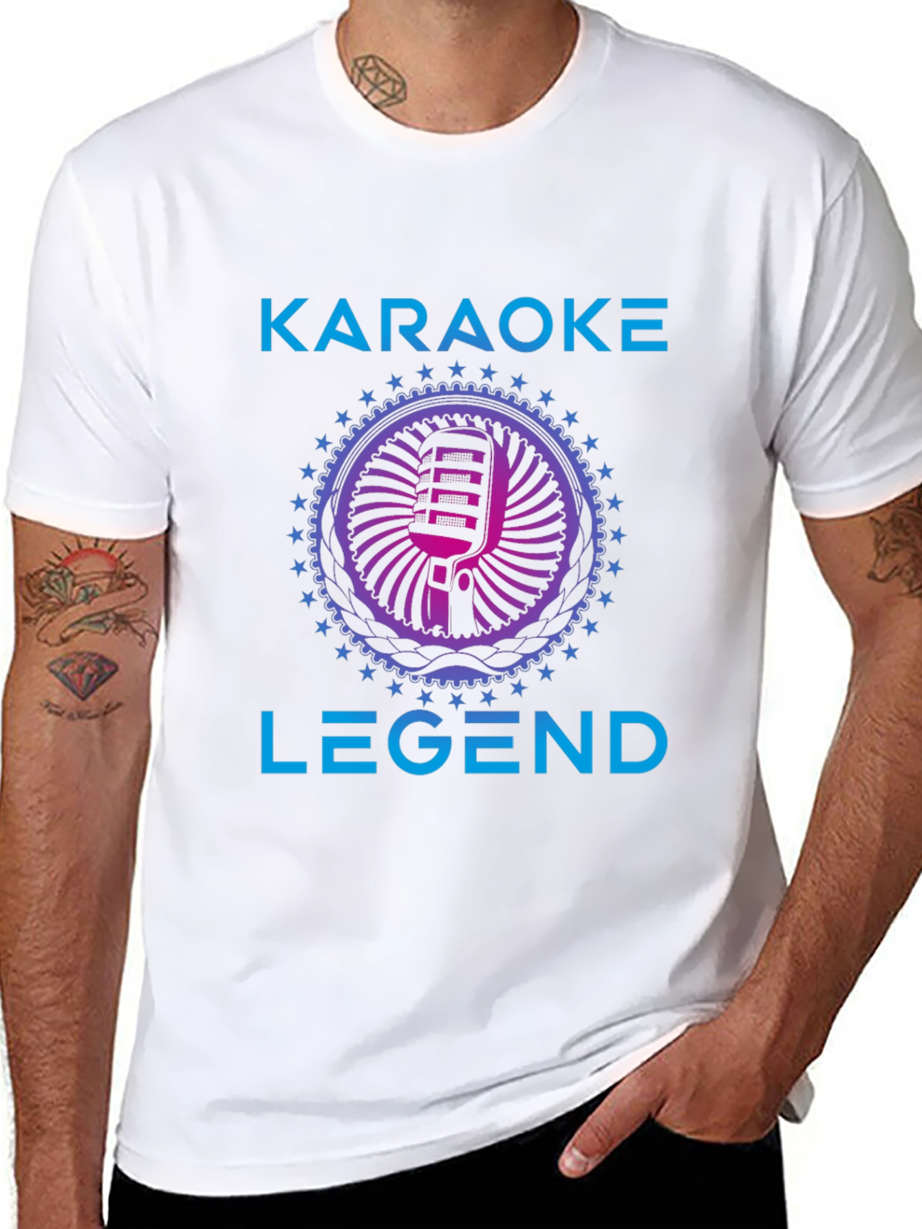 Karaoke Legend Graphic T-Shirt