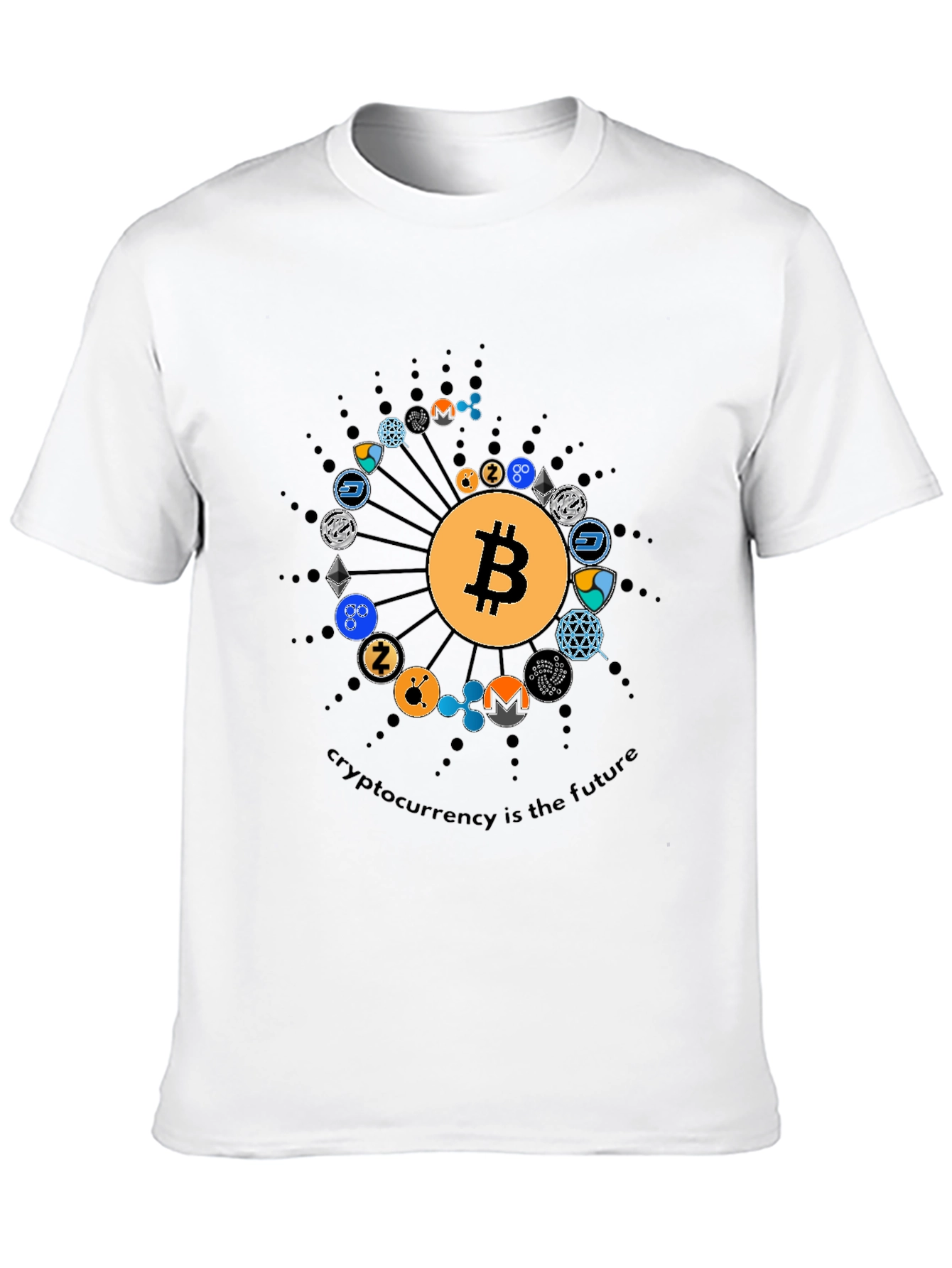 Cryptocurrency T-Shirt - Bitcoin & Altcoins