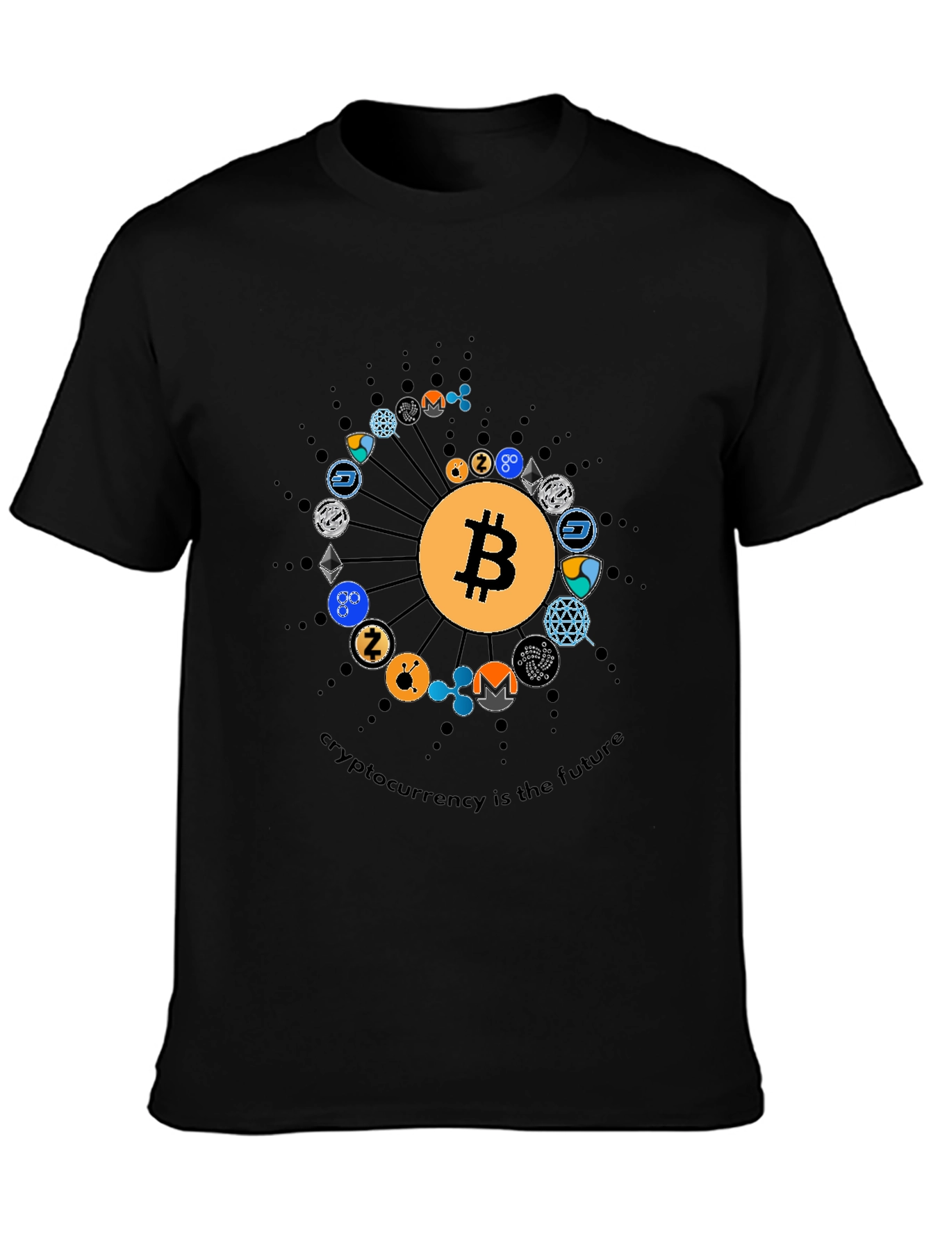 Cryptocurrency T-Shirt - Bitcoin & Altcoins