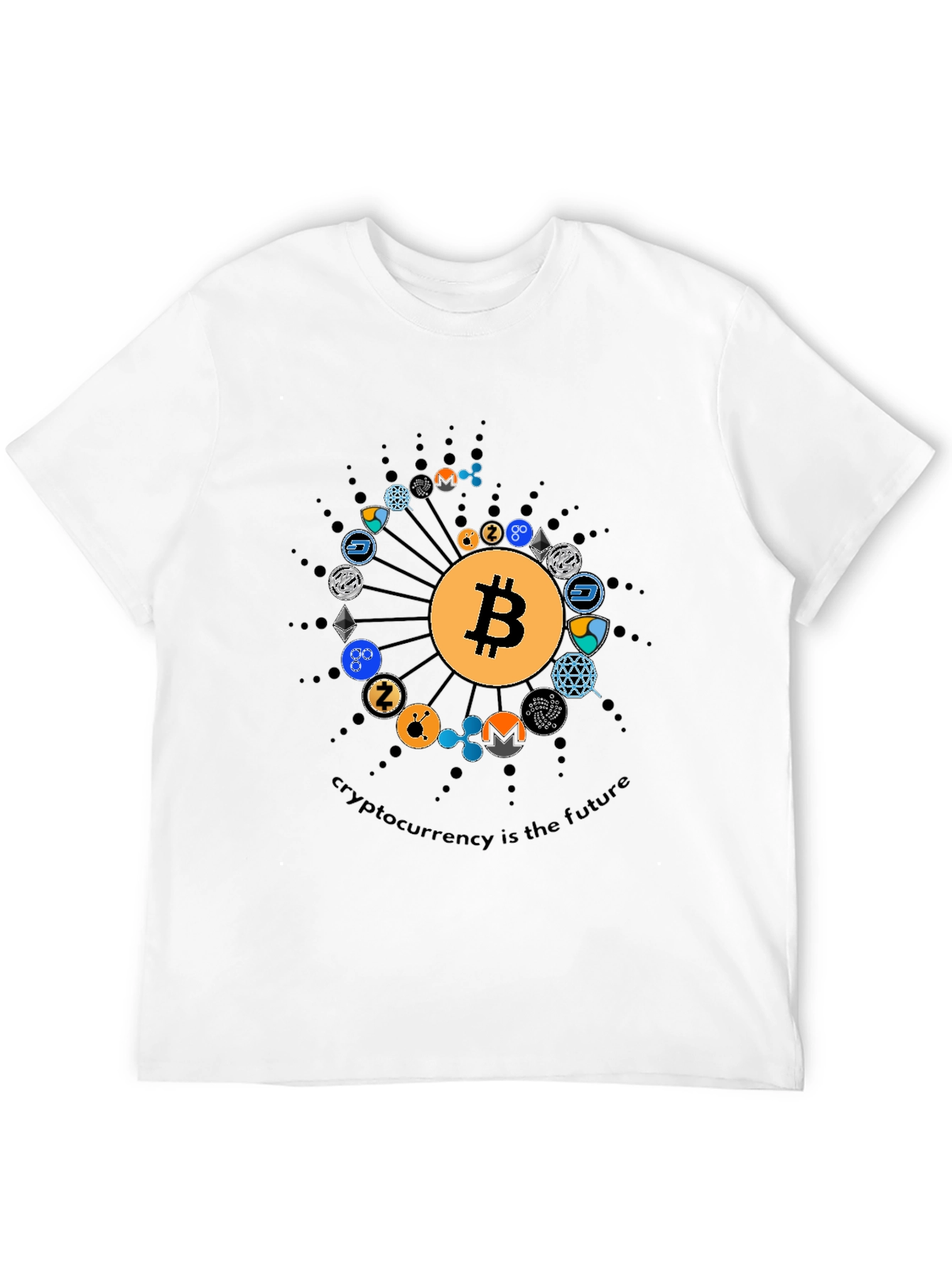 Cryptocurrency T-Shirt - Bitcoin & Altcoins