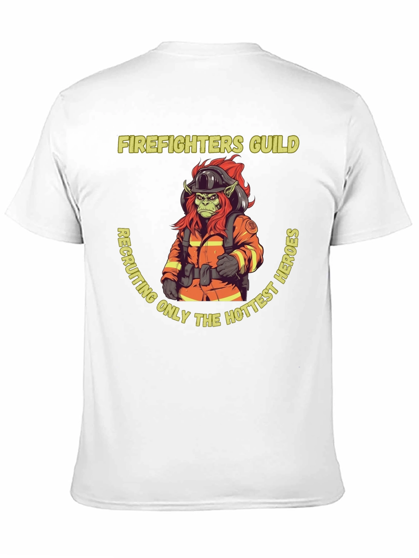 Firefighters Guild Hottest Heroes Graphic Tee