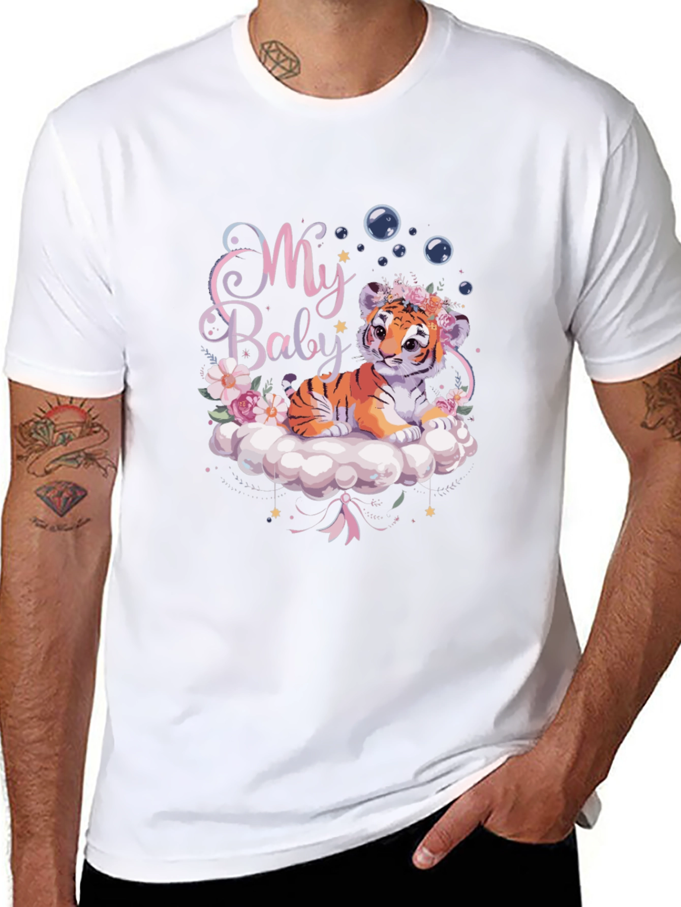 My Baby Tiger Graphic Tee
