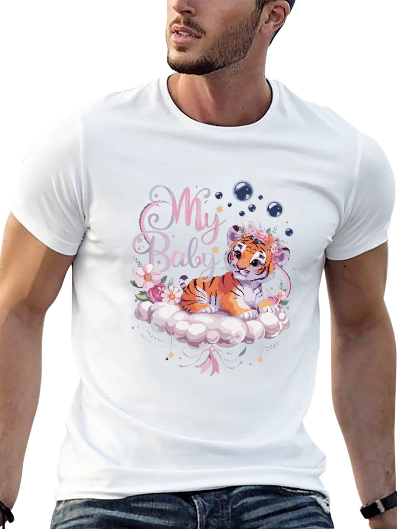 My Baby Tiger Graphic Tee