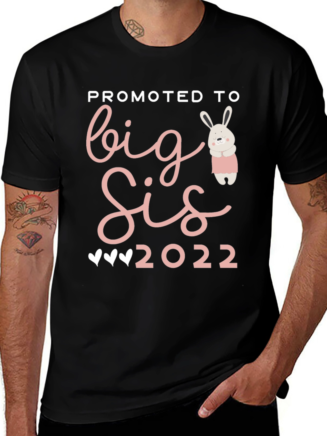 Promoted to Big Sis 2022 T-Shirt