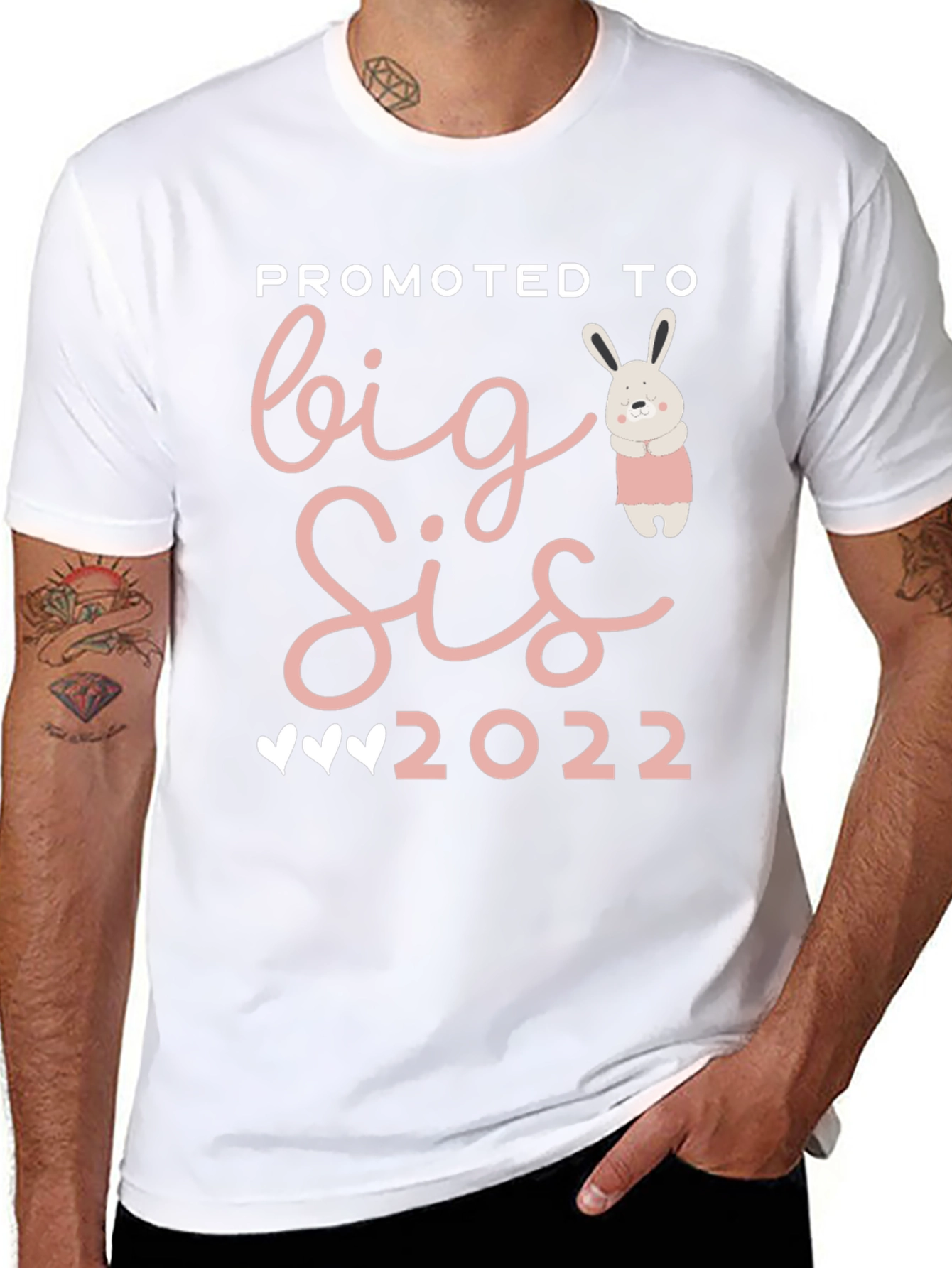 Promoted to Big Sis 2022 T-Shirt